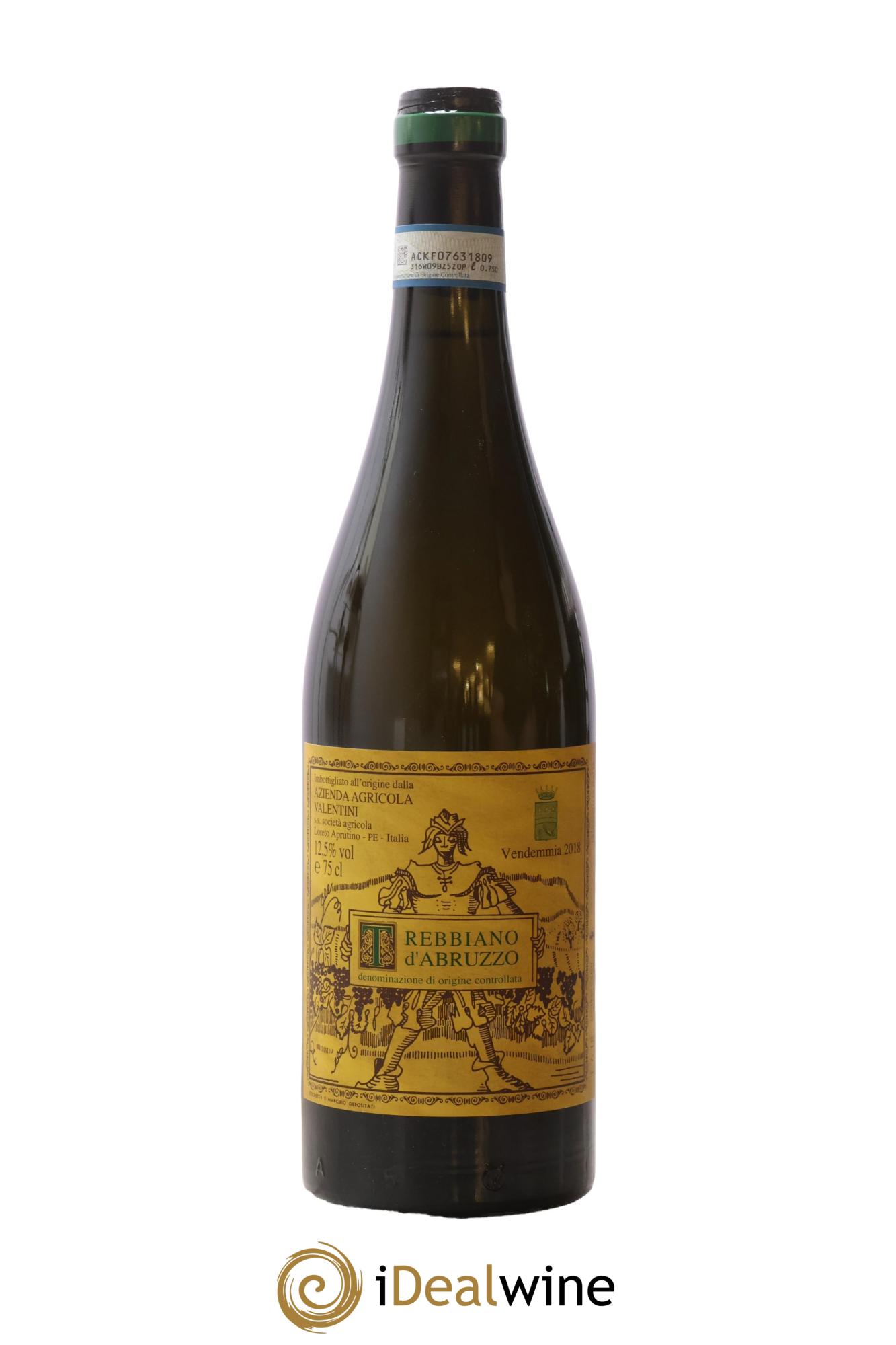 Trebbiano d'Abruzzo DOC Francesco Valentini 2018 - Lot of 1 bottle - 0