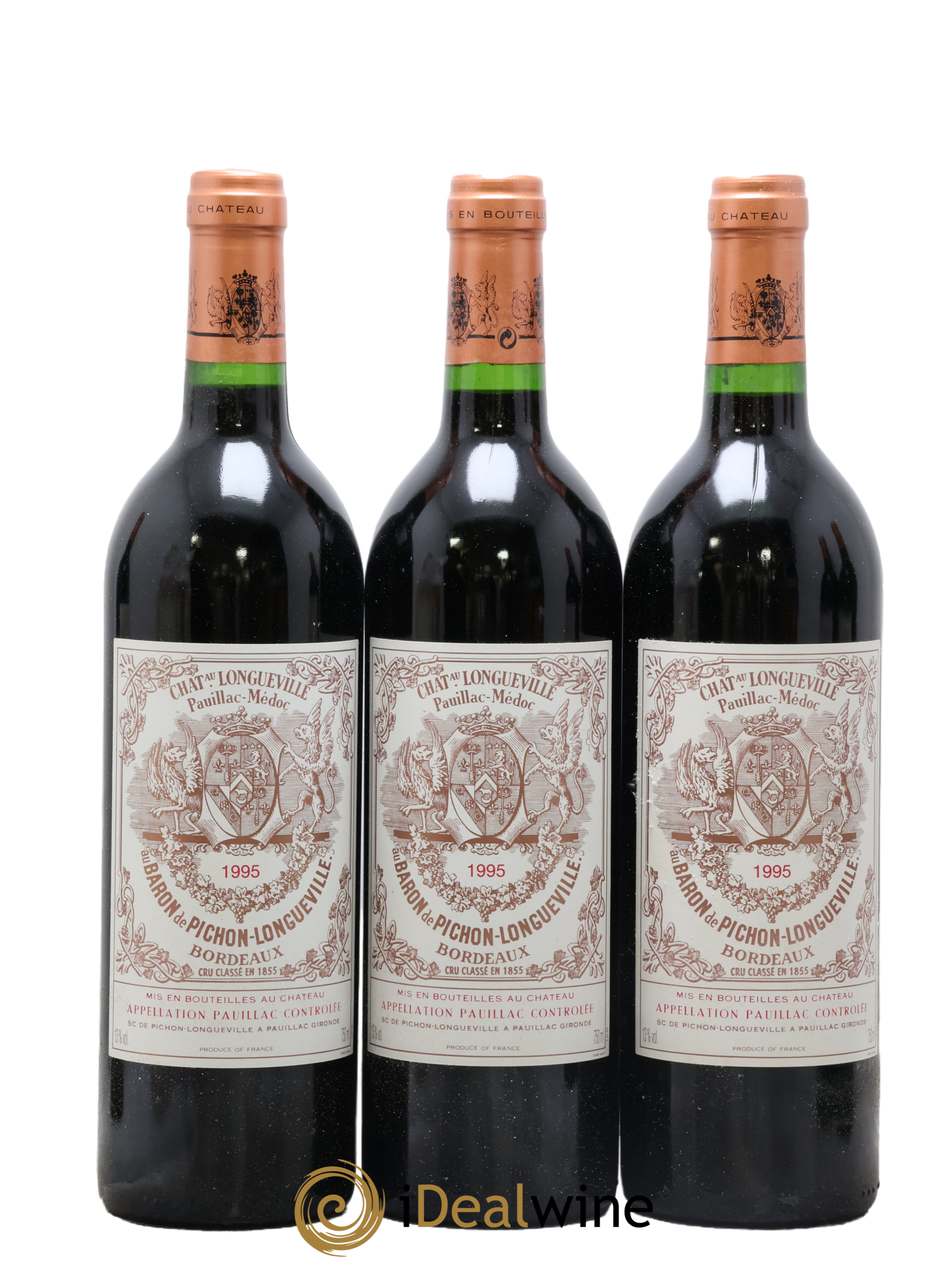 Pichon Longueville Baron 2ème Grand Cru Classé 1995 - Posten von 12 Flaschen - 3