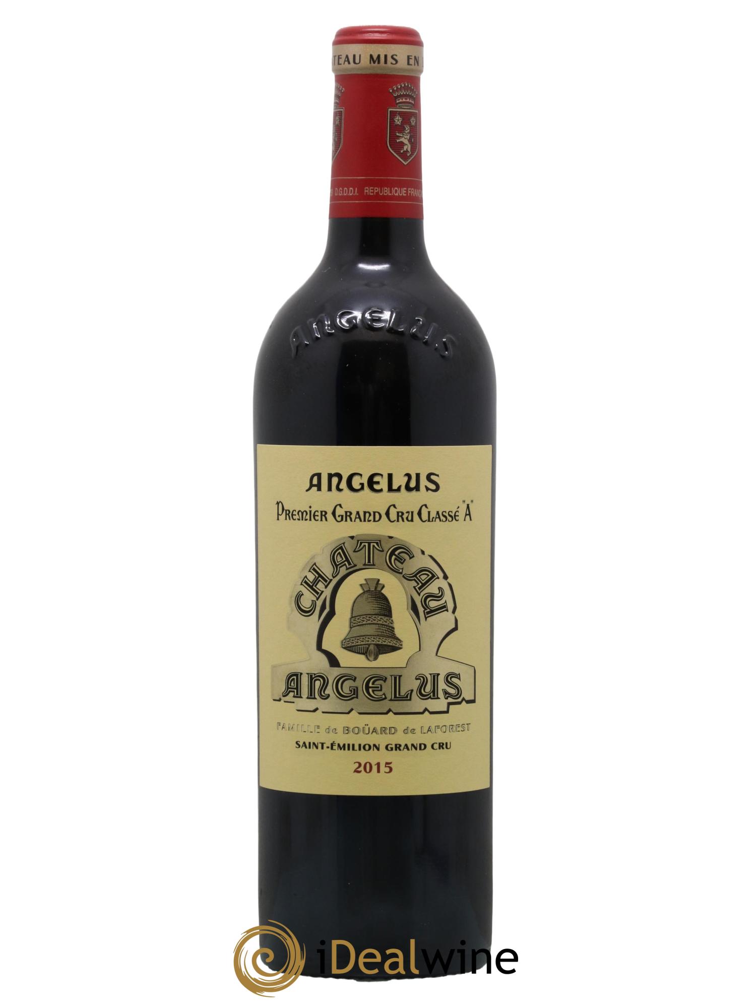 Château Angélus 1er Grand Cru Classé A 2015 - Lot de 1 bouteille - 1