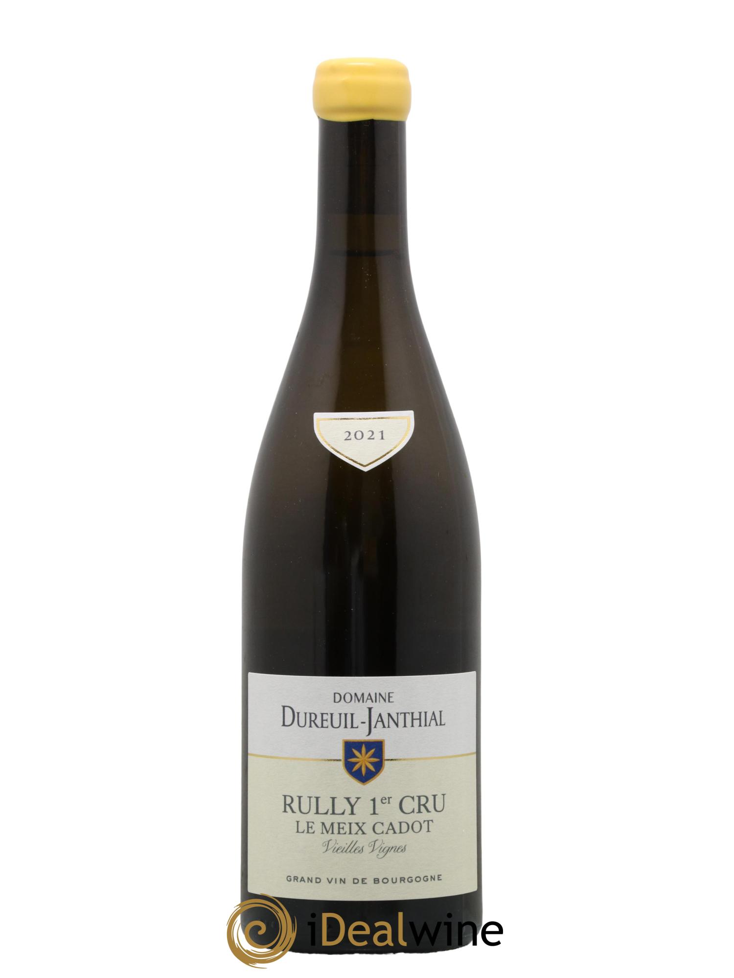 Rully 1er Cru Le Meix Cadot Vieilles Vignes Vincent Dureuil-Janthial 2021 - Lot de 1 bouteille - 0