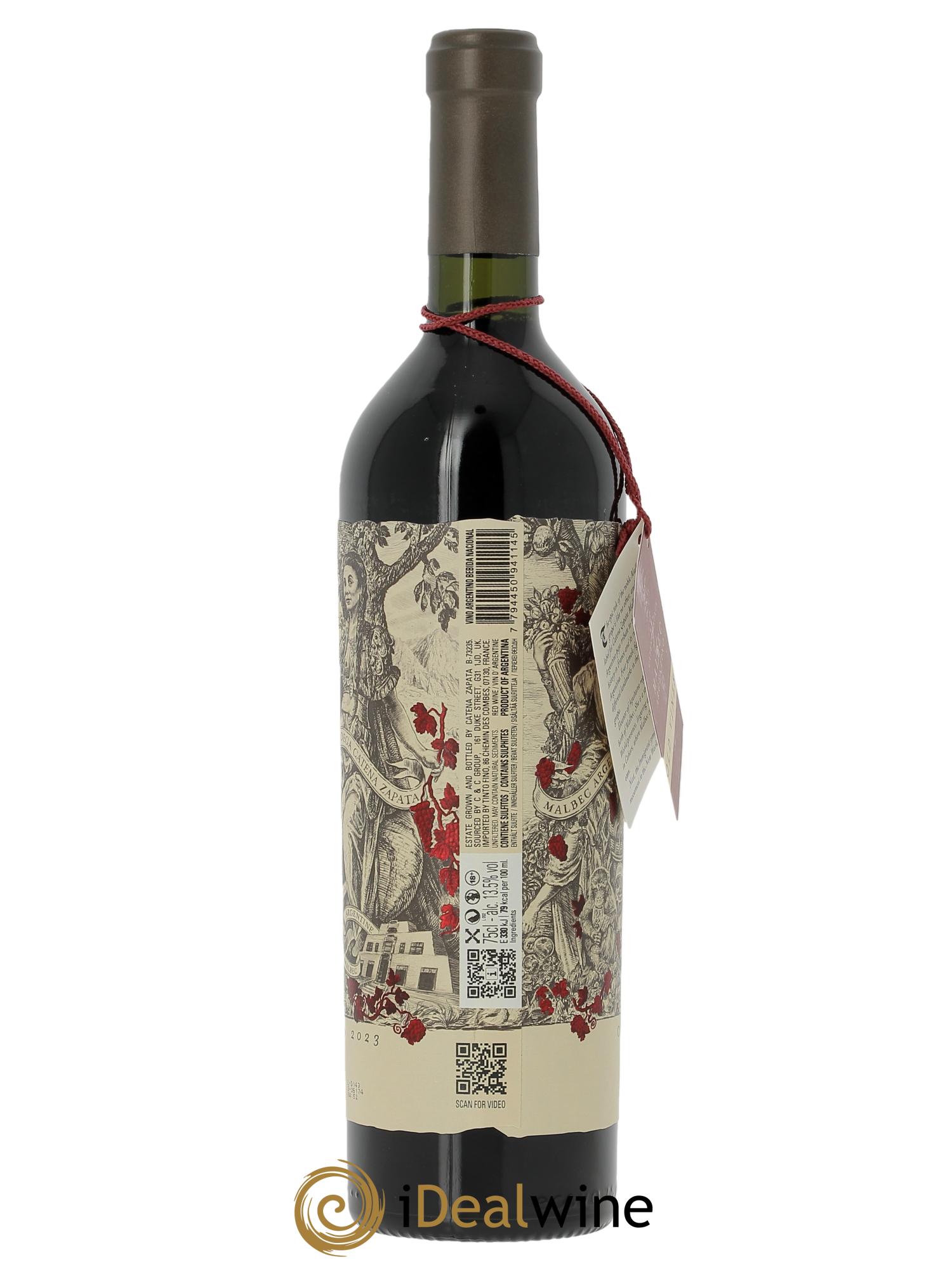 Mendoza Catena Zapata Malbec Argentino 2023 - Lote de 1 botella - 4