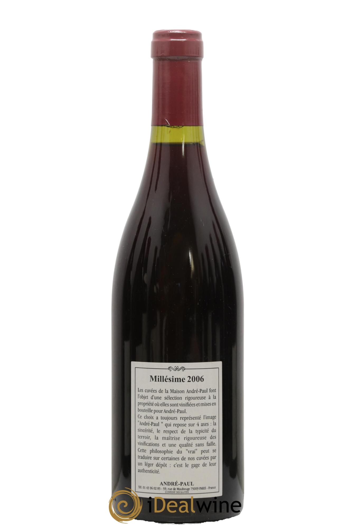 Nuits-Saint-Georges Les Allots Gilles Remoriquet 2006 - Lot de 1 bouteille - 1