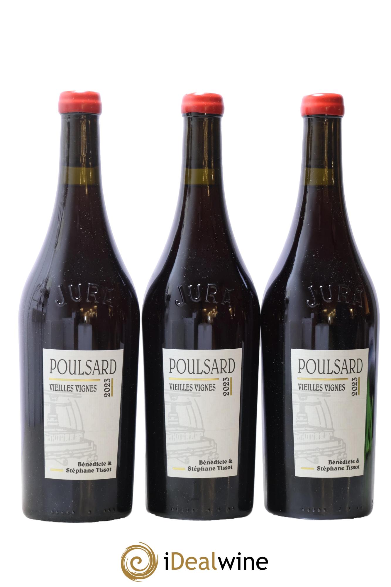 Arbois Poulsard Vieilles Vignes Bénédicte et Stéphane Tissot 2023 - Lot de 3 bouteilles - 0