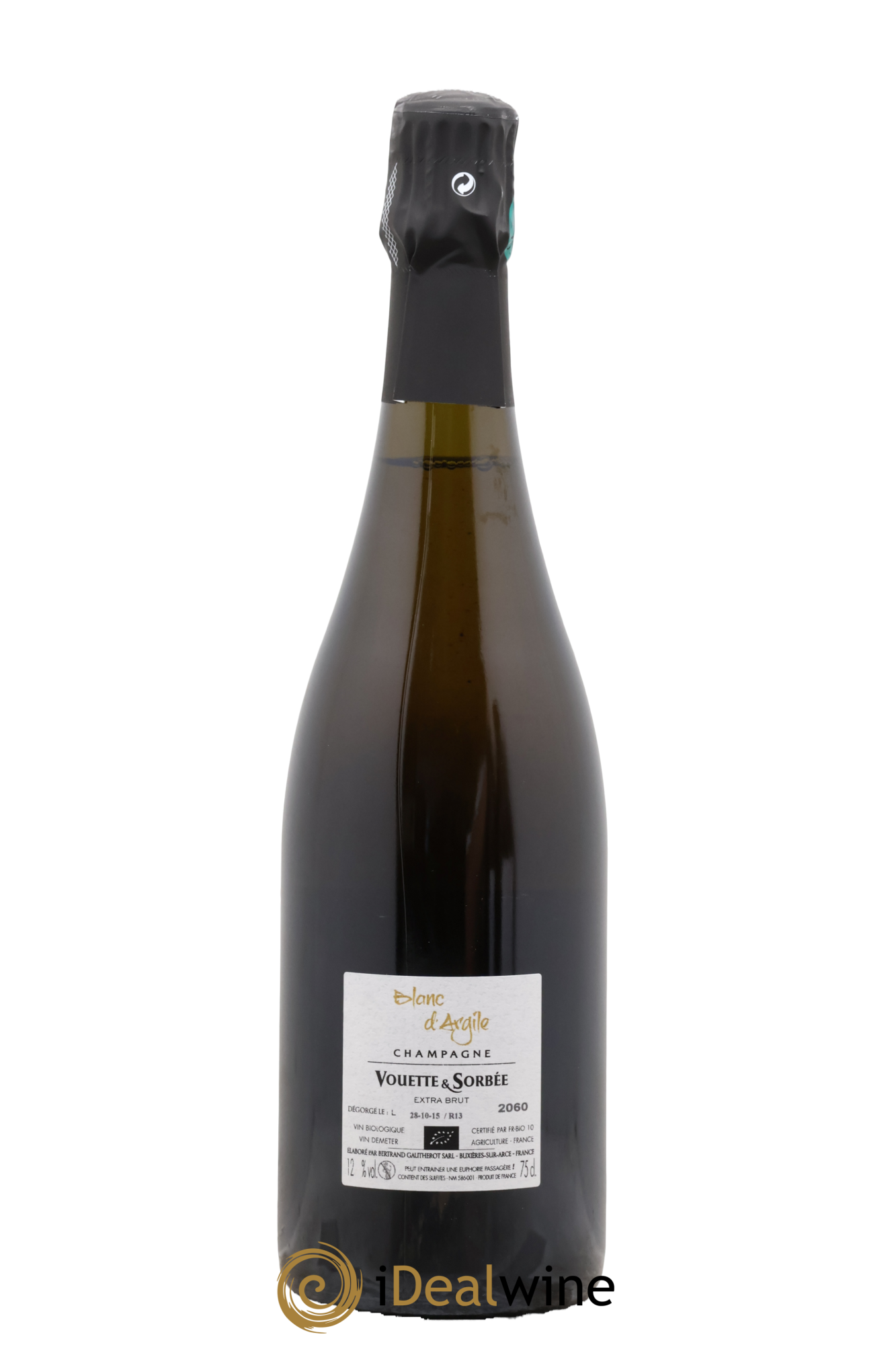 Blanc d'Argile Vouette et Sorbée 2013 - Lot of 1 bottle - 1