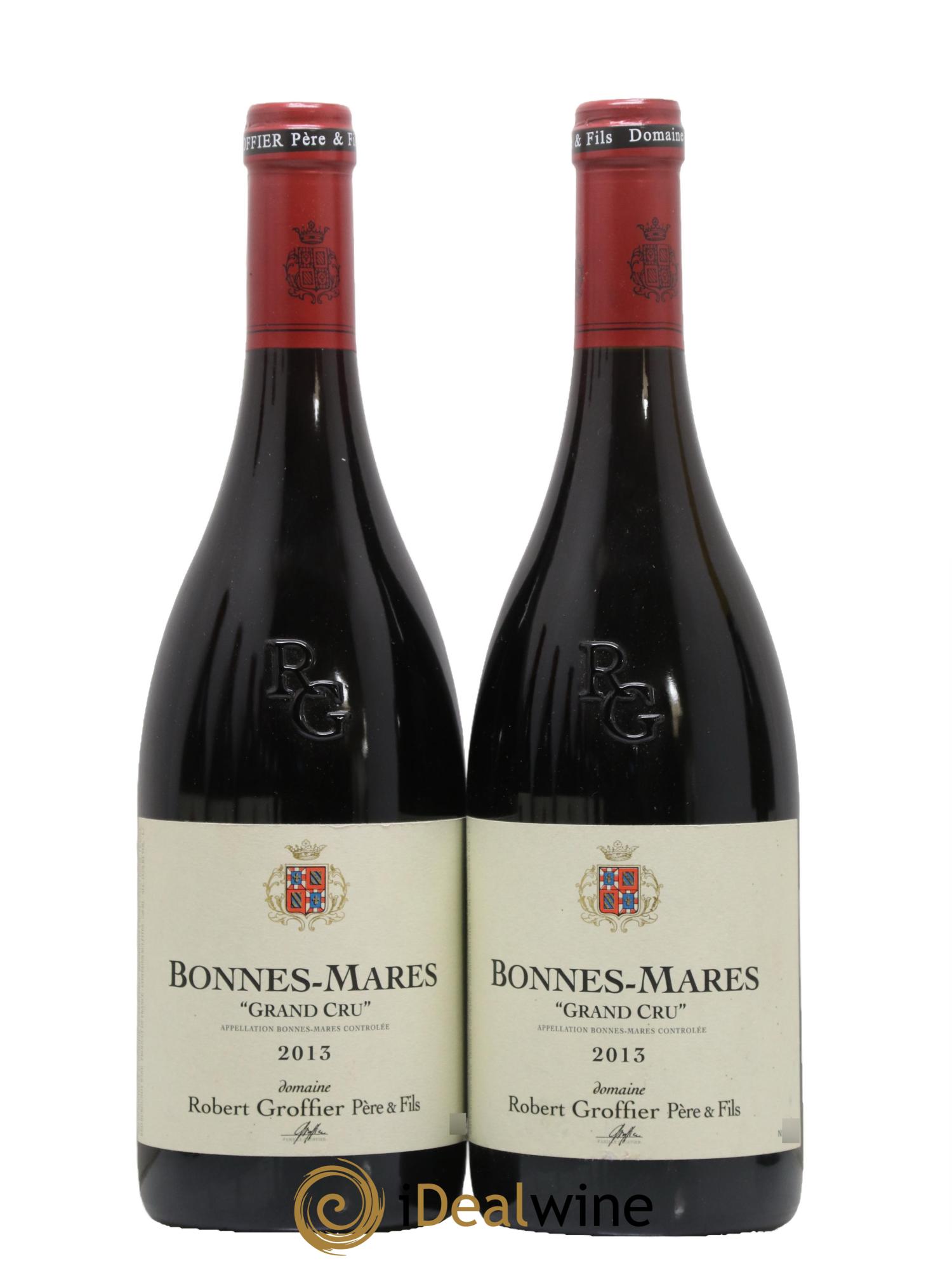 Bonnes-Mares Grand Cru Robert Groffier Père & Fils (Domaine) 2013 - Lot de 2 bouteilles - 0