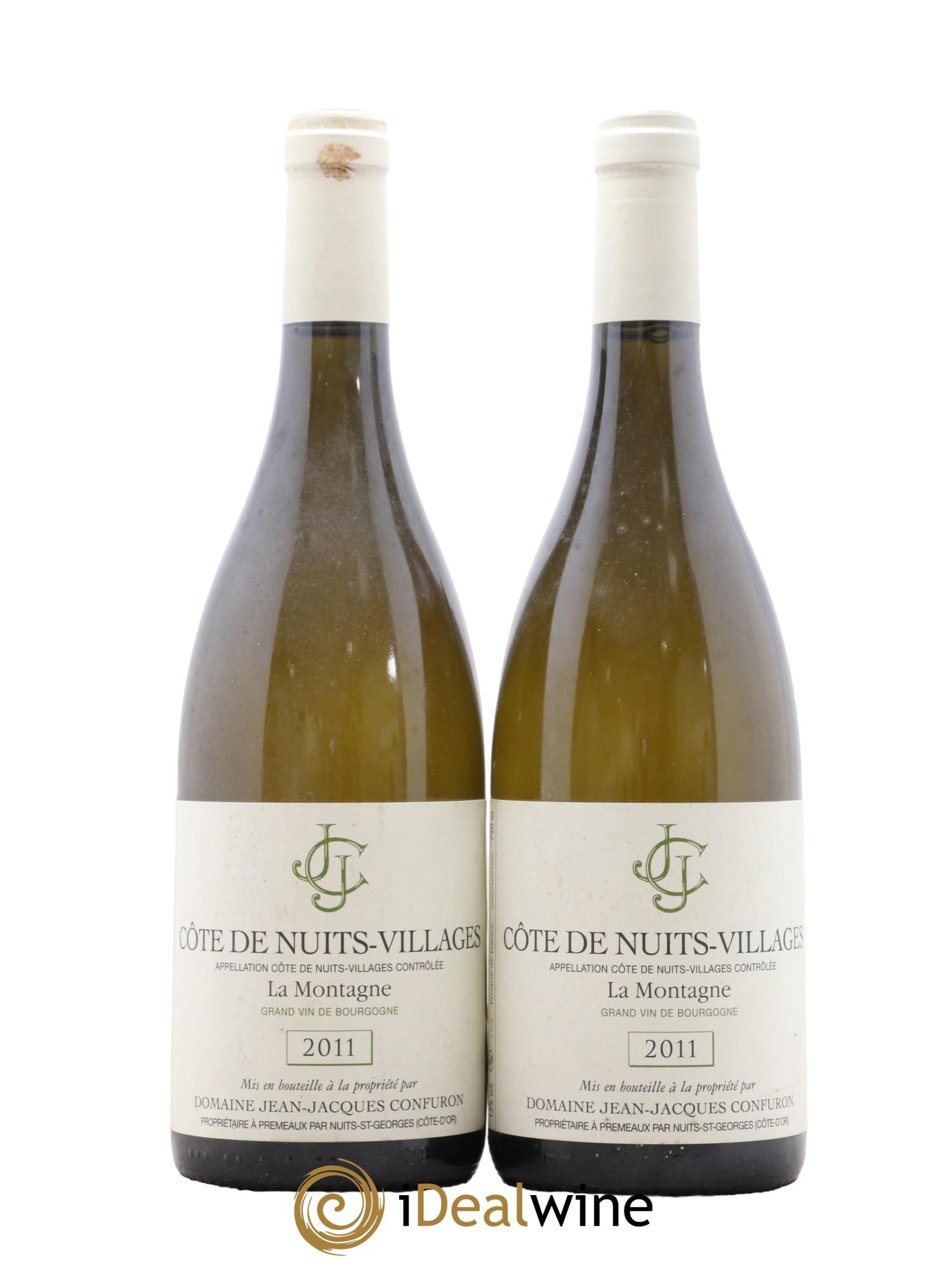 Côte de Nuits-Villages La Montagne Jean-Jacques Confuron 2011 - Lot de 2 bouteilles - 0
