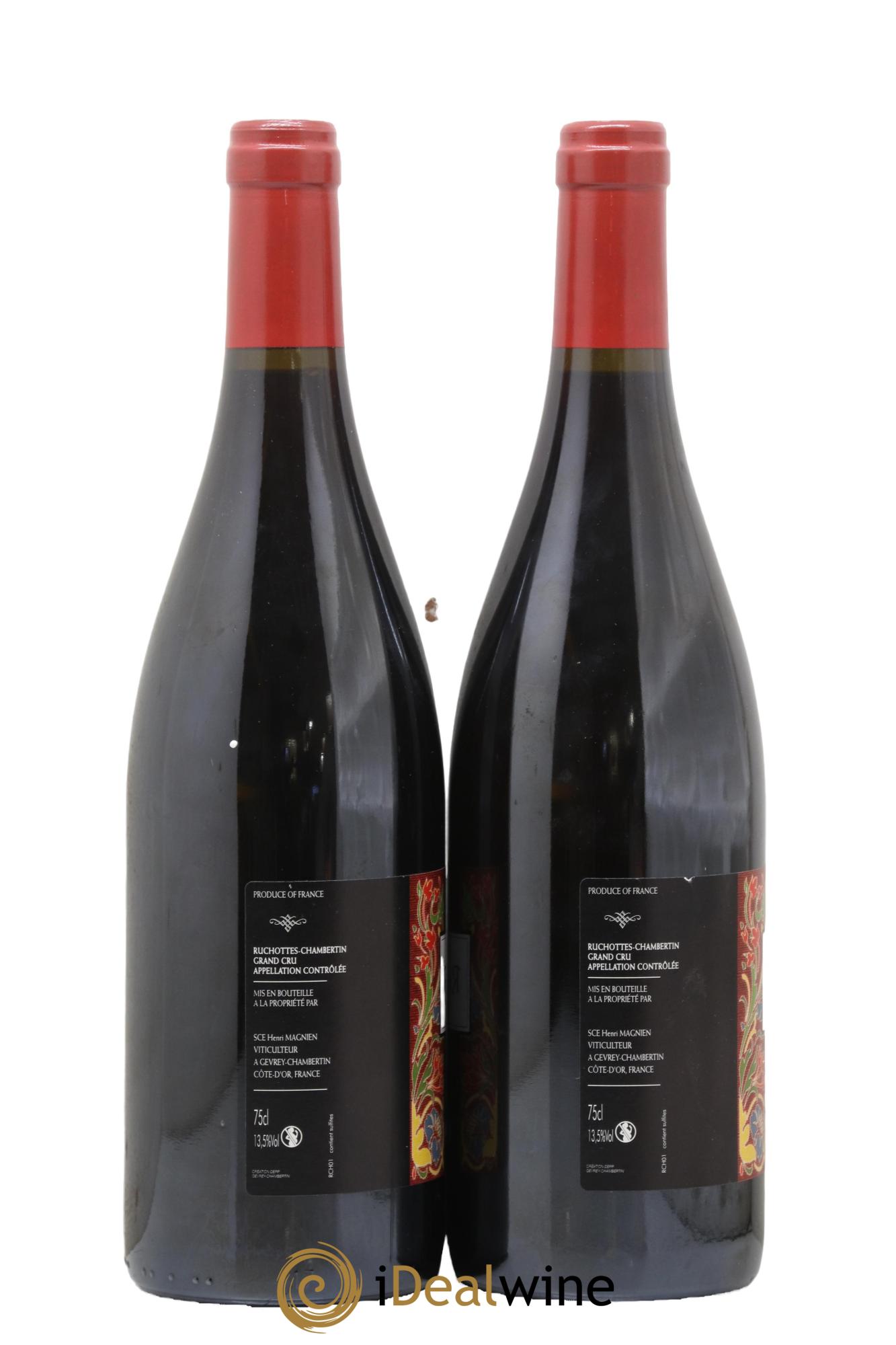 Ruchottes-Chambertin Grand Cru Henri Magnien (Domaine) 2009 - Lot of 2 bottles - 1