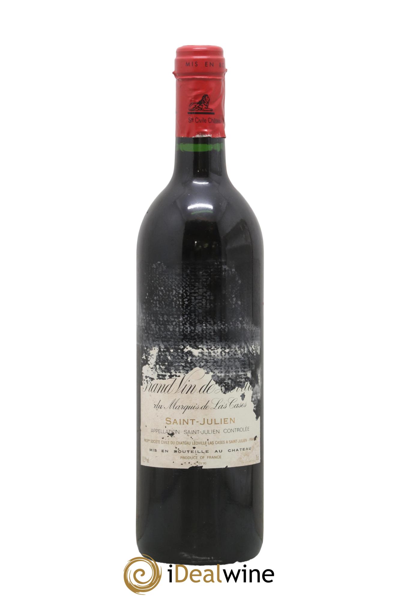 Château Léoville Las Cases 2ème Grand Cru Classé - Lot de 1 bouteille - 0
