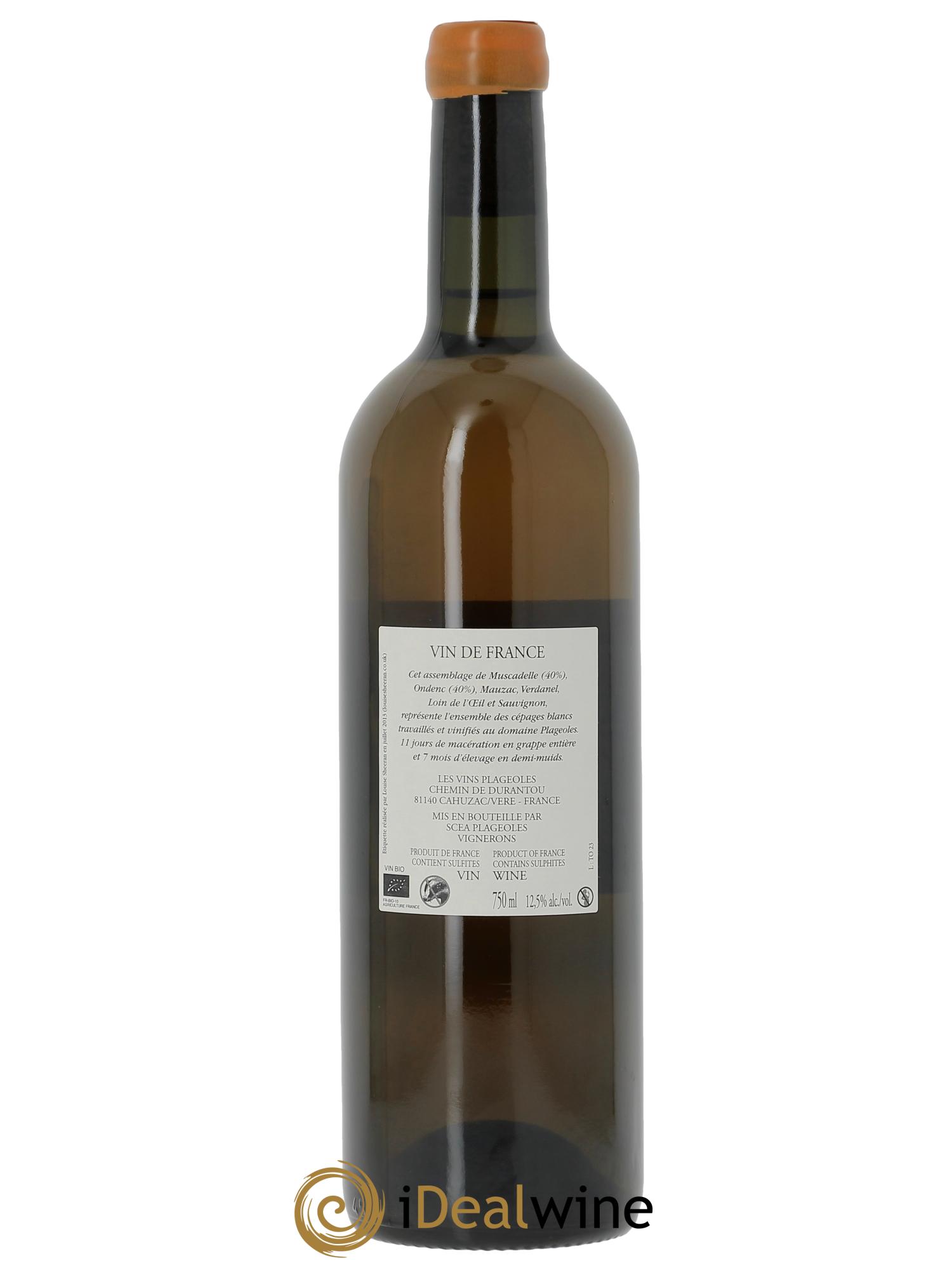 Vin de France Terroirists Plageoles 2023 - Lotto di 1 bottiglia - 1