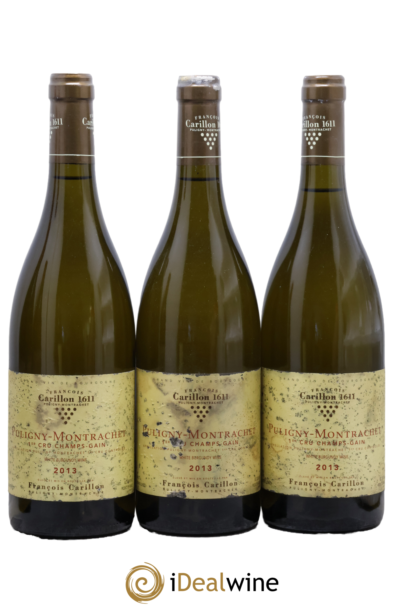 Puligny-Montrachet 1er Cru Champ-Gain François Carillon 2013 - Posten von 3 Flaschen - 0
