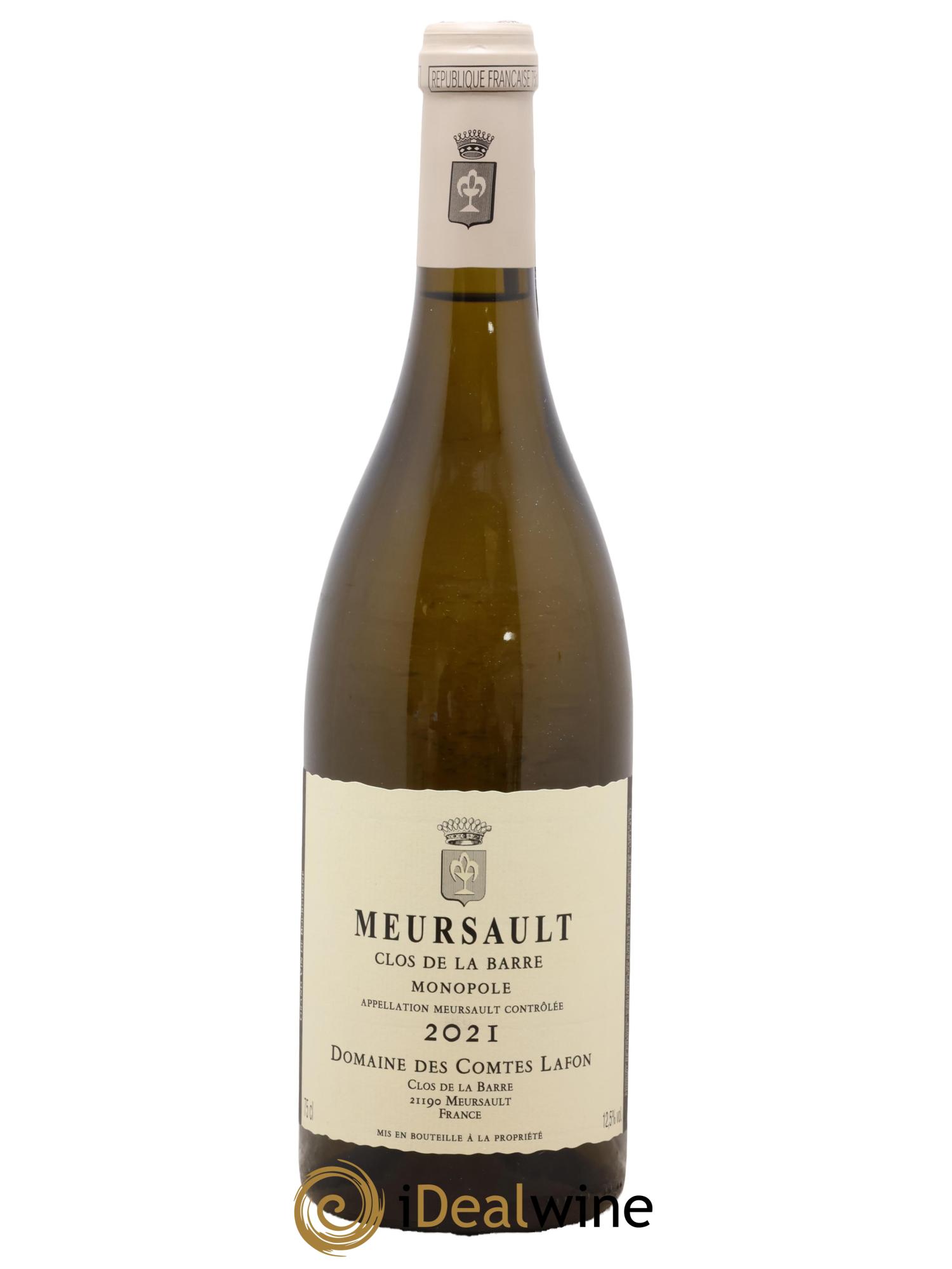 Meursault Clos de la Barre Comtes Lafon (Domaine des) 2021 - Lotto di 1 bottiglia - 0