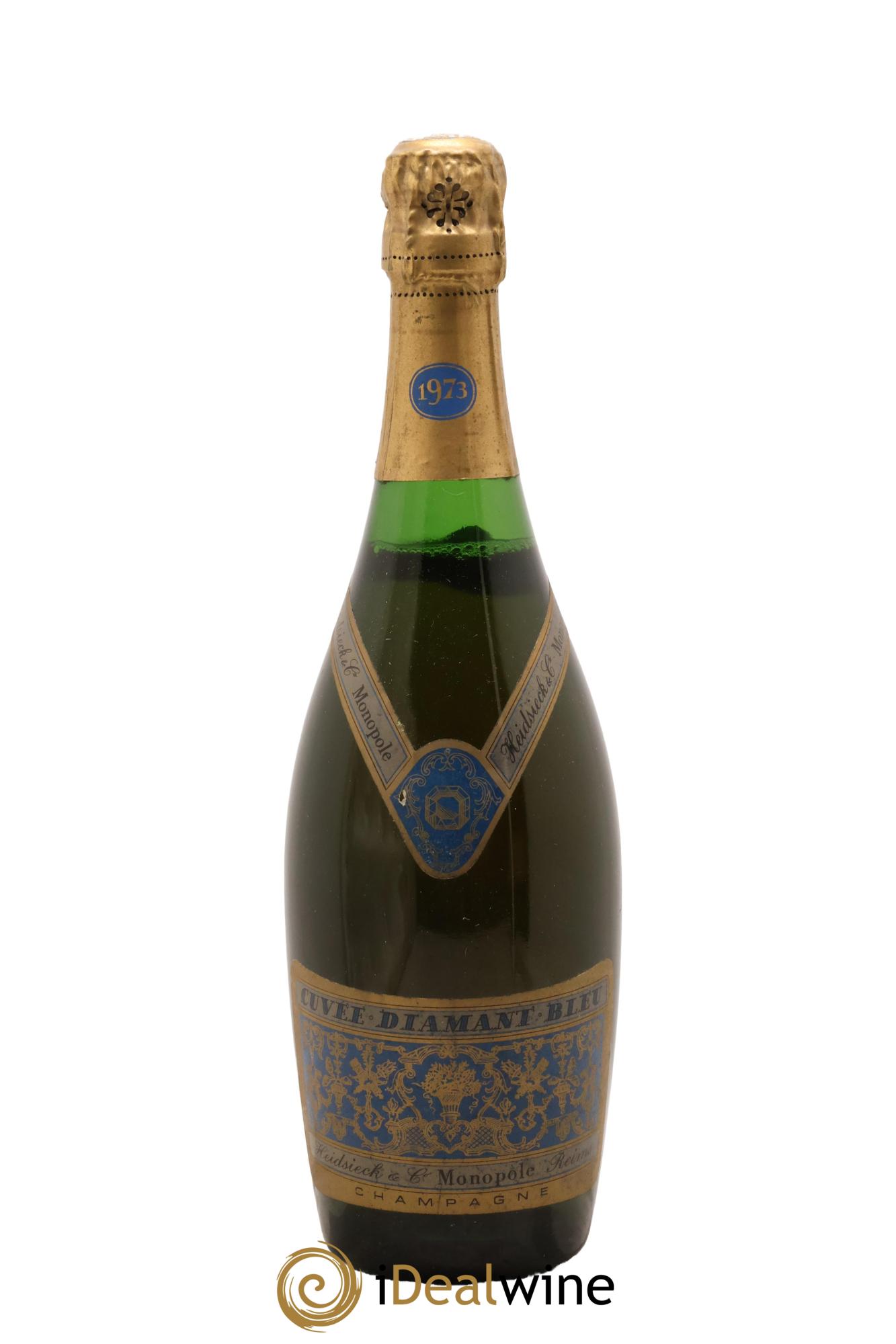Diamant Bleu Monopole Heidsieck & Co 1973 - Lot of 1 bottle - 0