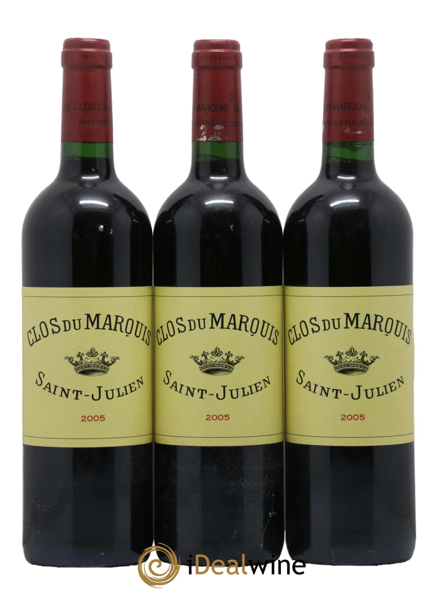 Clos du Marquis 2005 - Lot de 3 bouteilles - 0