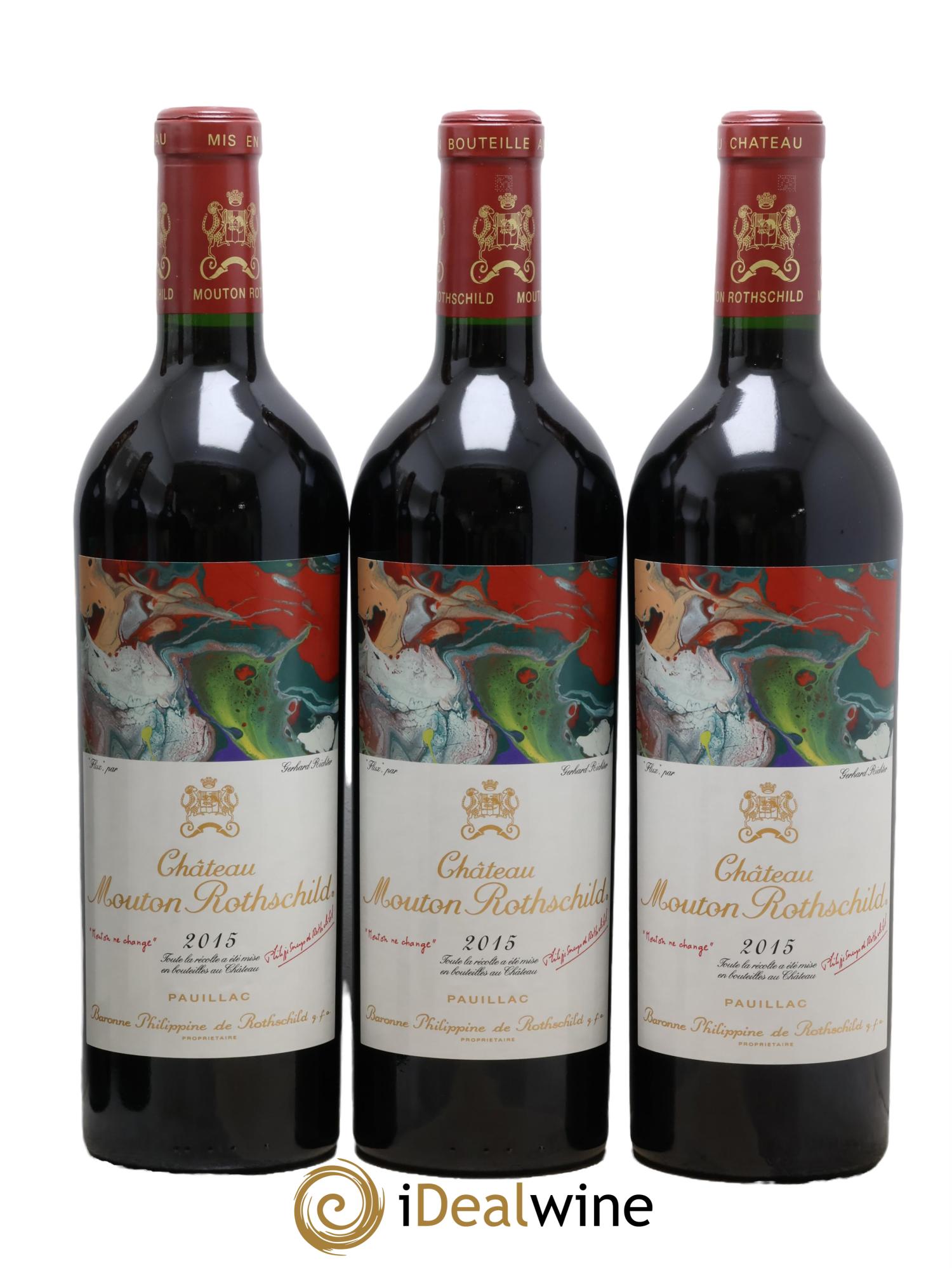 Château Mouton Rothschild 1er Grand Cru Classé 2015 - Lot of 6 bottles - 1