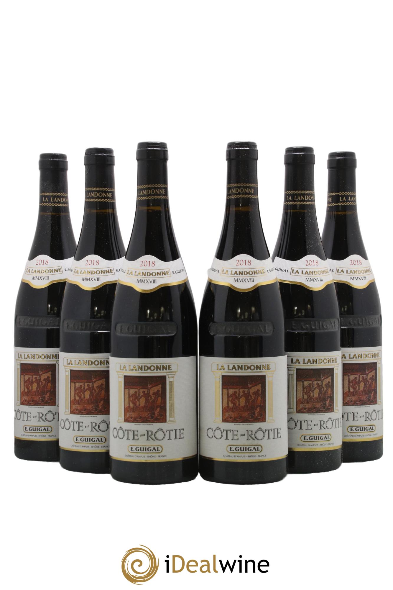 Côte-Rôtie La Landonne Guigal 2018 - Lot de 6 bouteilles - 0