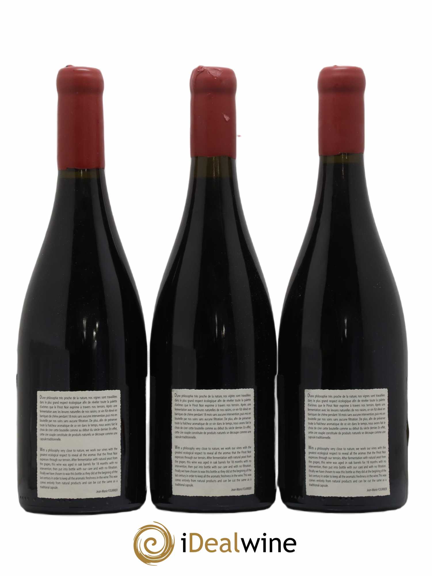 Gevrey-Chambertin 1er Cru Les Cherbaudes Vieille Vigne Fourrier (Domaine) 2009 - Lot de 3 bouteilles - 1