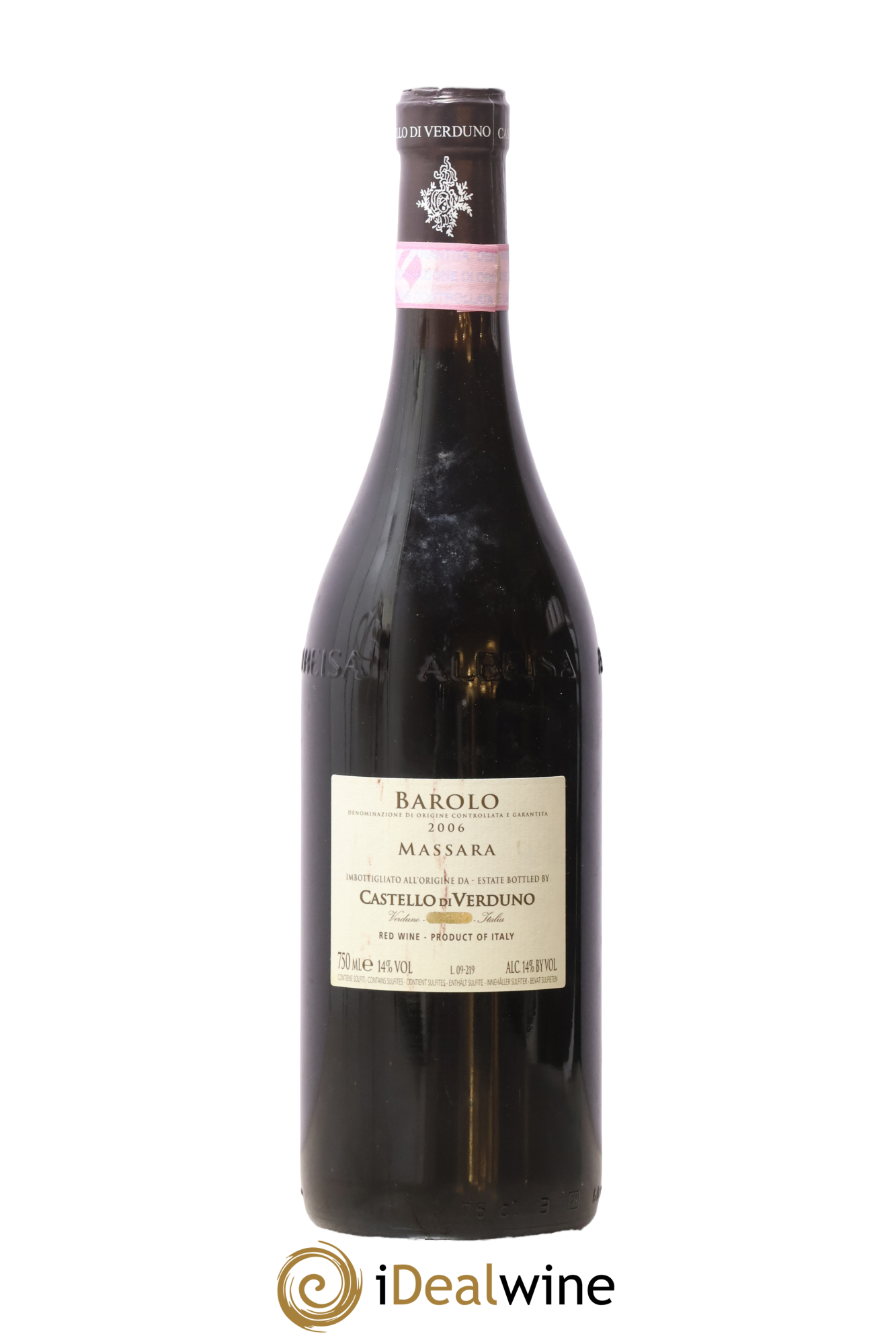Barolo DOCG Massara Castello di Verduno 2006 - Lot de 1 bouteille - 1