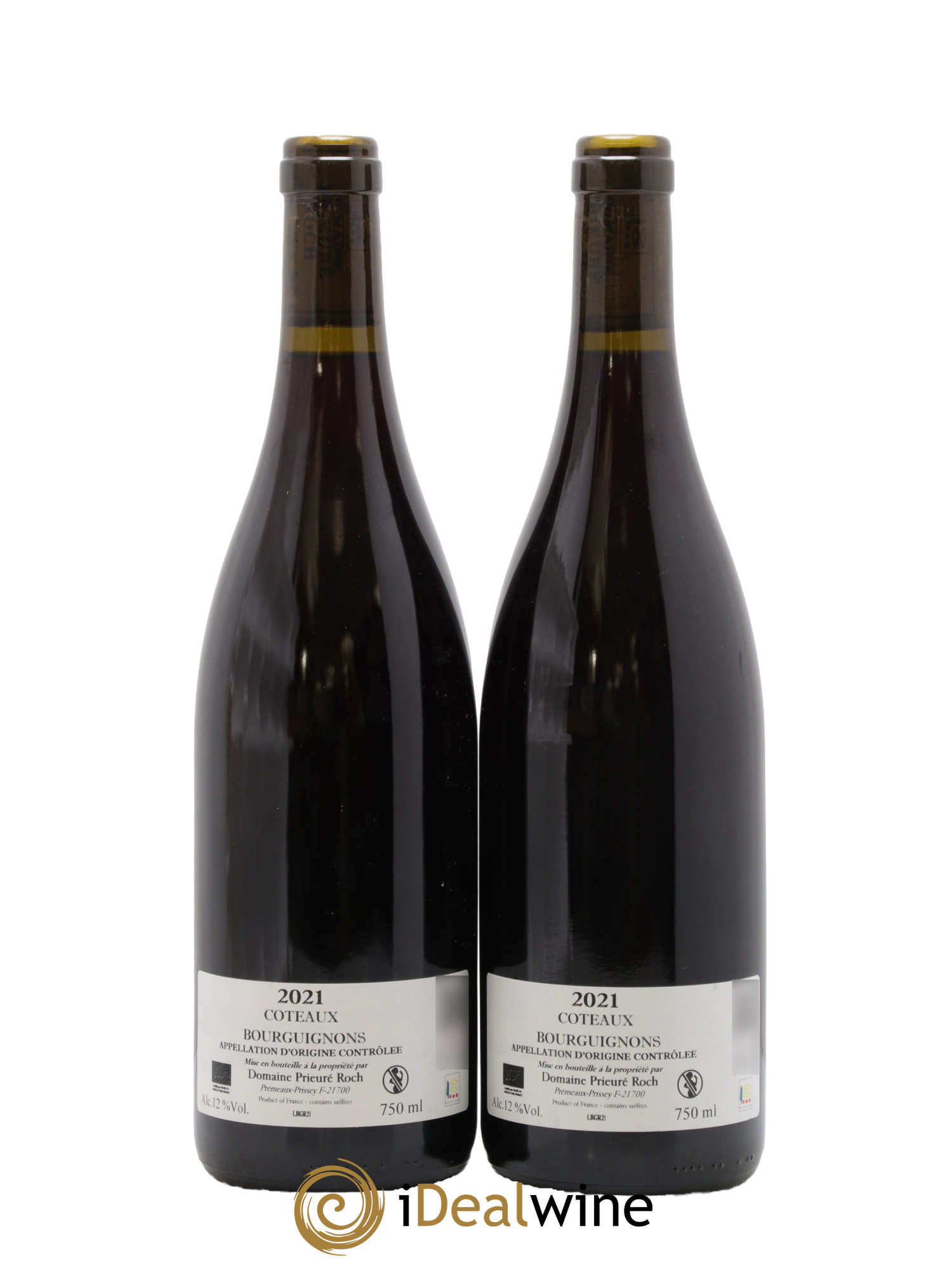 Coteaux Bourguignons Prieuré Roch 2021 - Lot de 2 bouteilles - 1