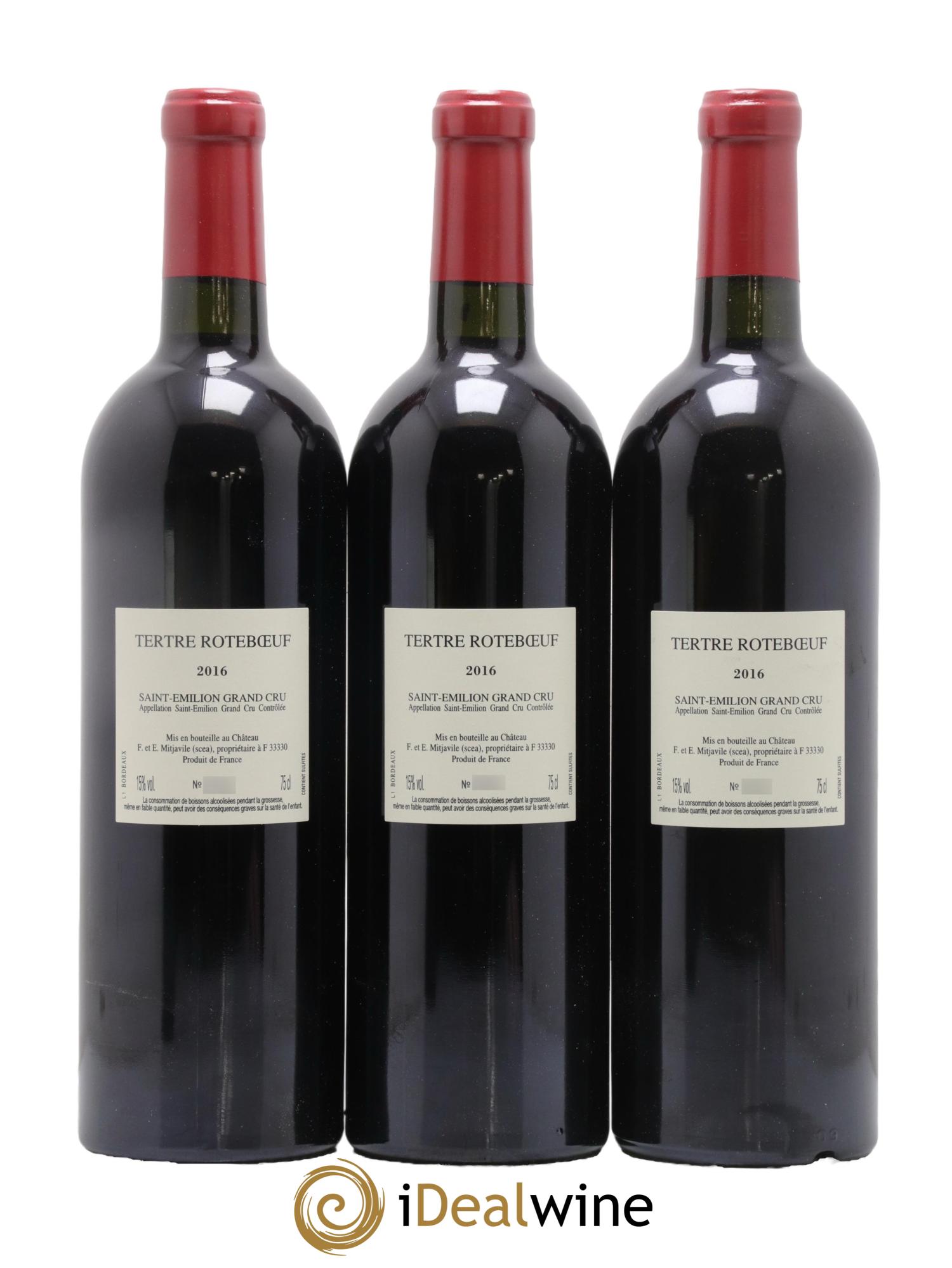 Château Tertre Roteboeuf 2016 - Lot of 6 bottles - 4