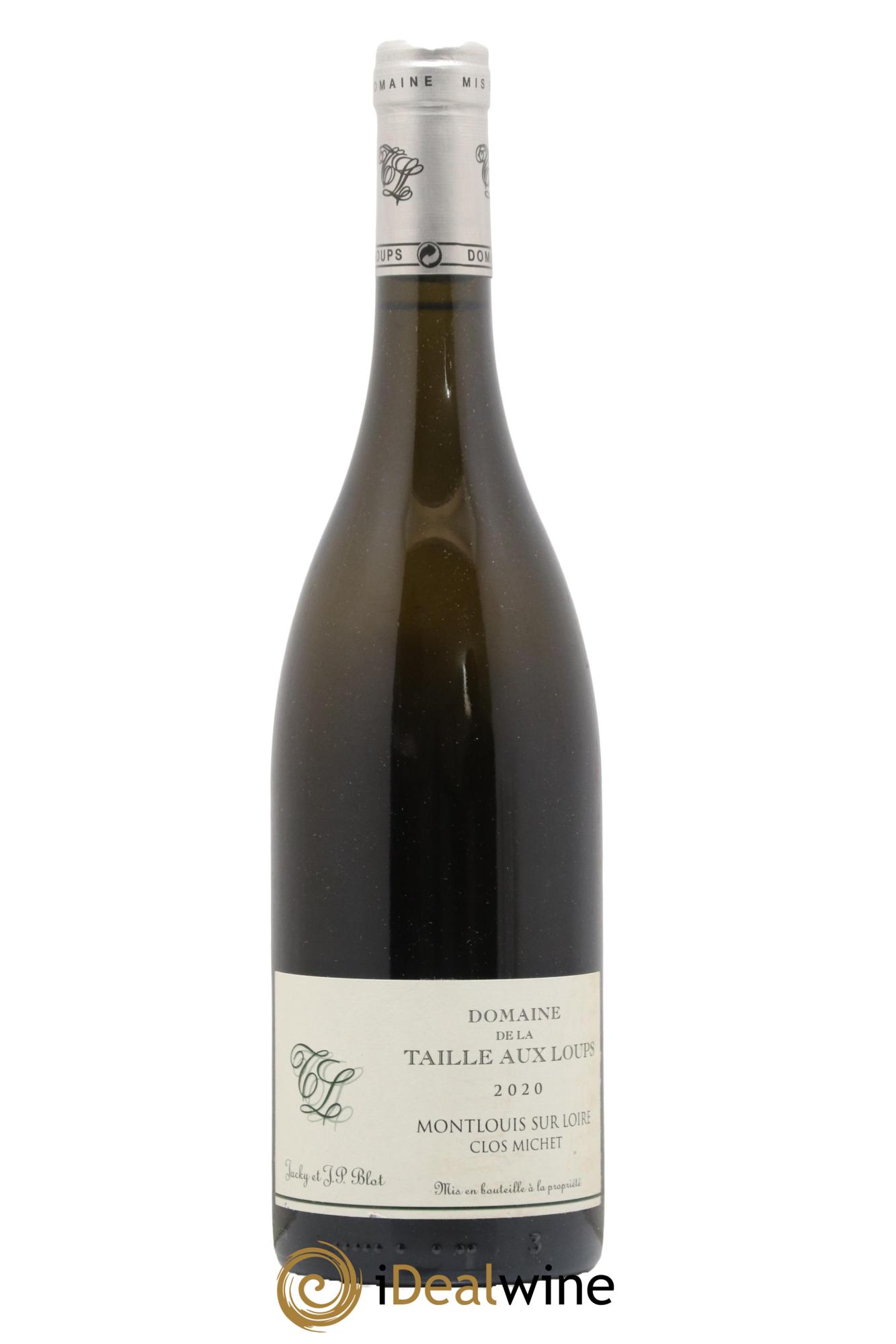 Montlouis-sur-Loire Clos Michet La Taille aux Loups - Jacky Blot 2020 - Lot de 1 bouteille - 0