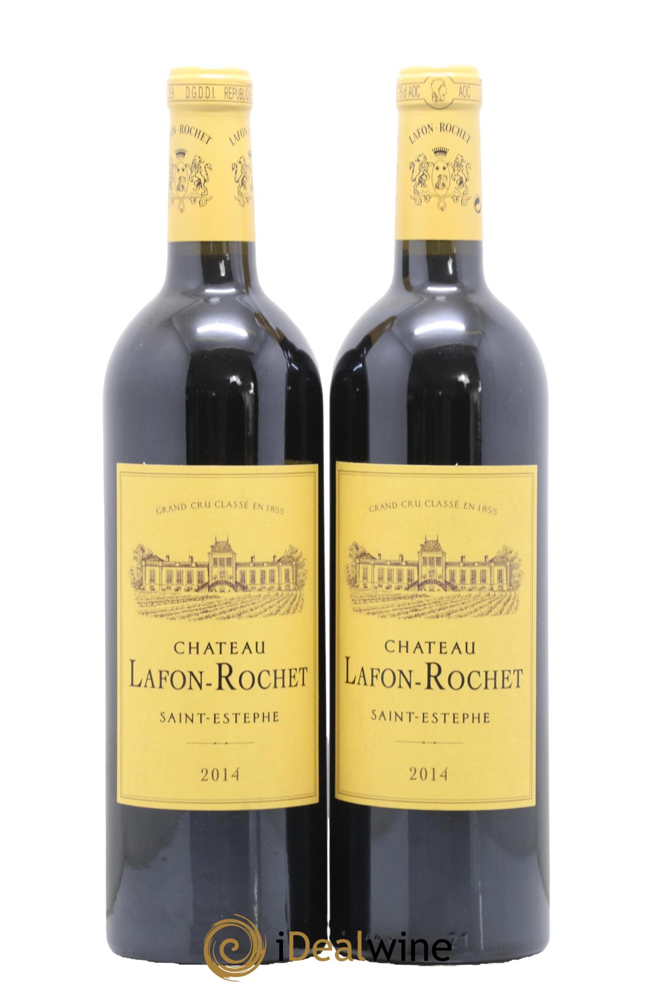 Château Lafon Rochet 4ème Grand Cru Classé 2014 - Lotto di 2 bottiglie - 0