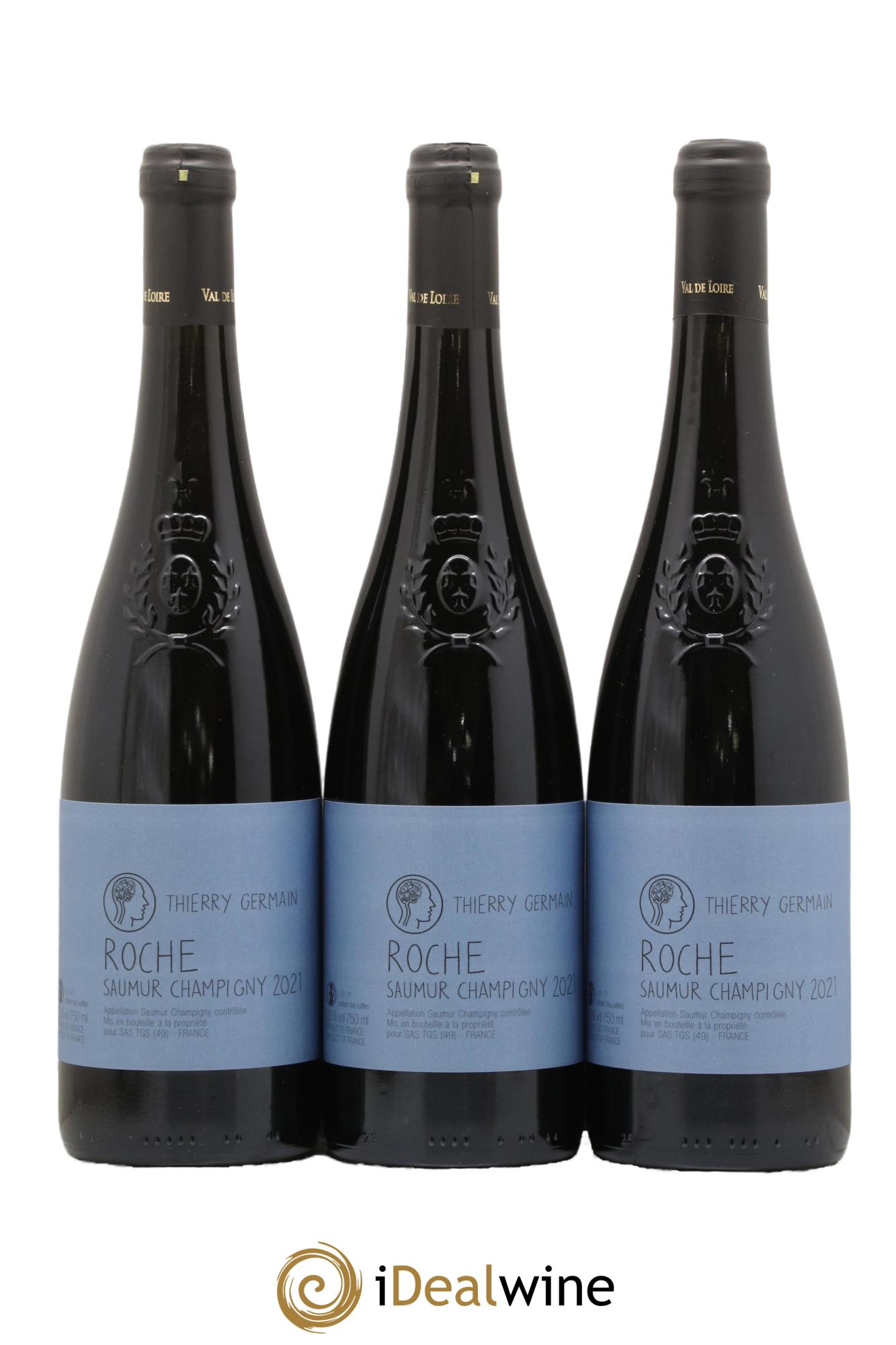 Saumur-Champigny Les Roches Domaine des Roches Neuves - Thierry Germain 2021 - Lotto di 3 bottiglie - 0