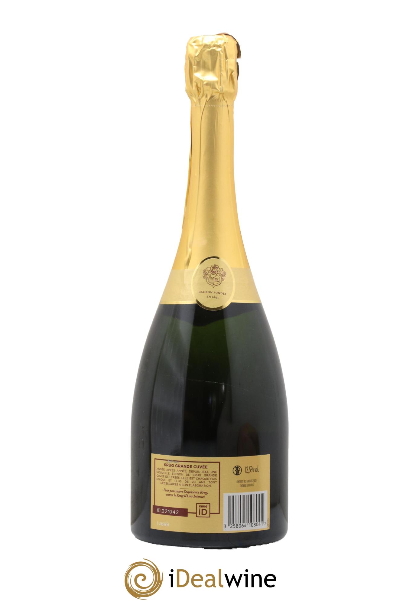 Grande Cuvée - 170ème édition Krug - Lot de 1 bouteille - 1