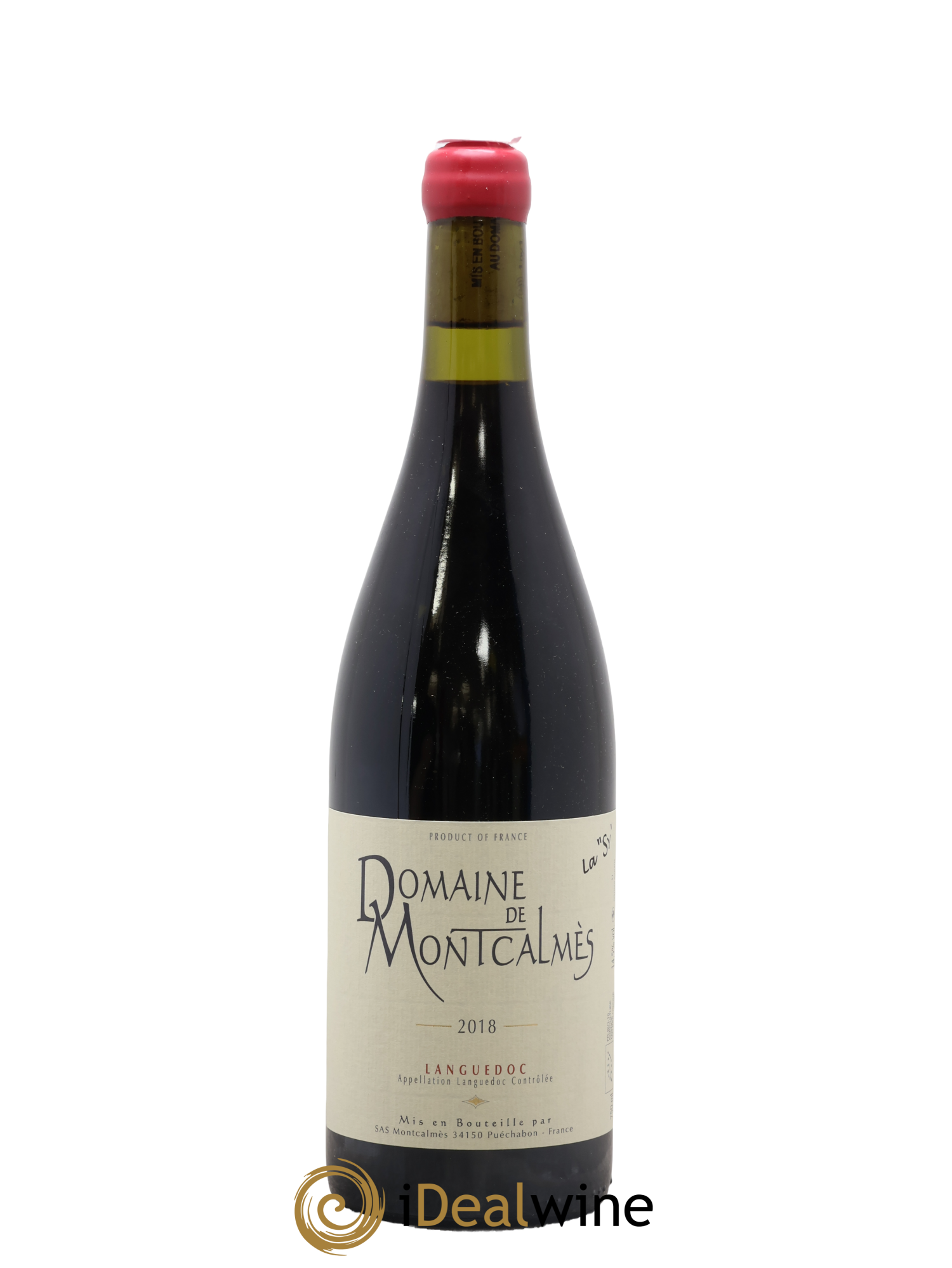 Languedoc Domaine de Montcalmès La Sy Frédéric Pourtalié 2018 - Lot de 1 bouteille - 0