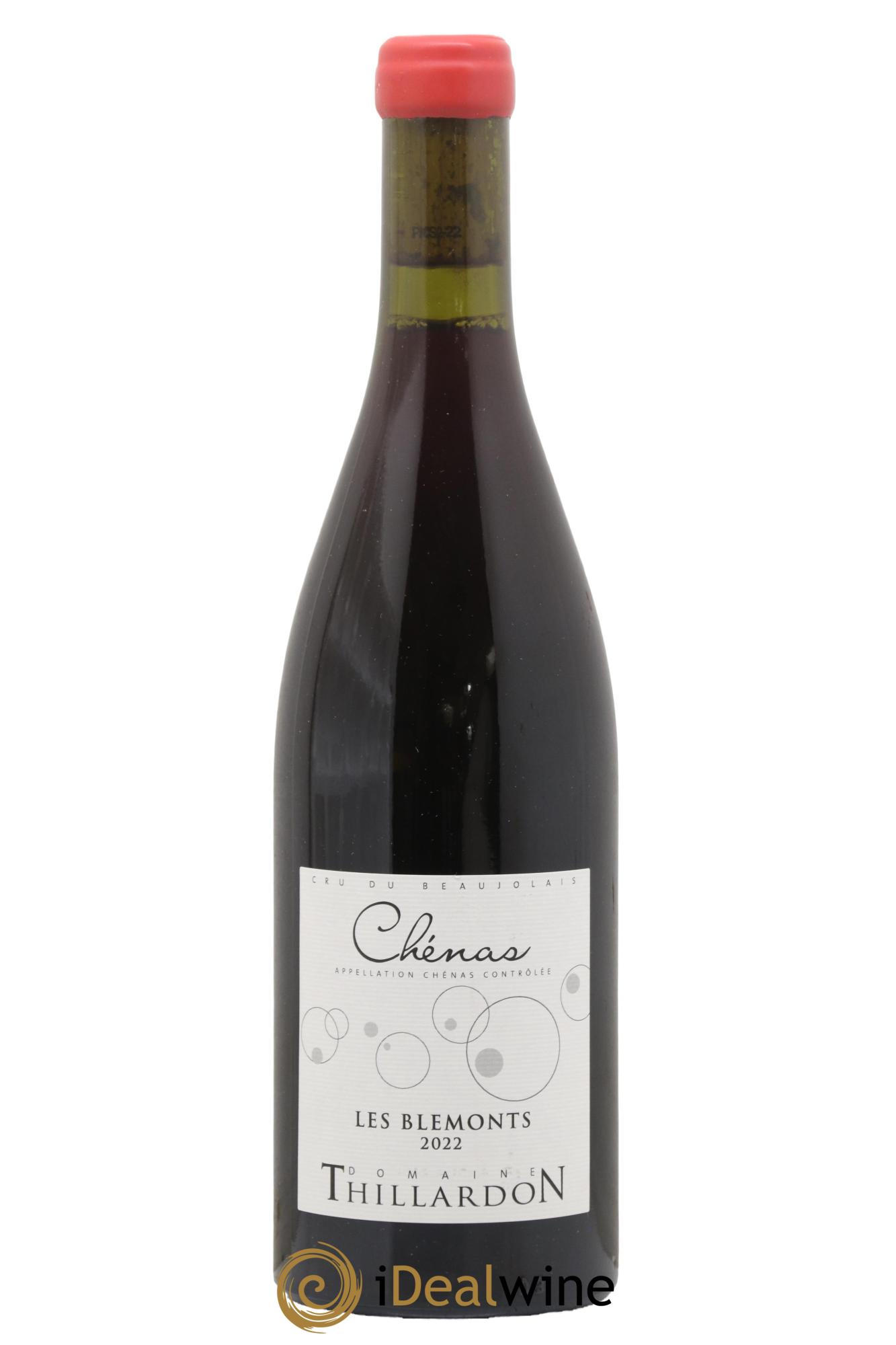 Chénas Les Blémonts Domaine Thillardon 2022 - Lot de 1 bouteille - 0
