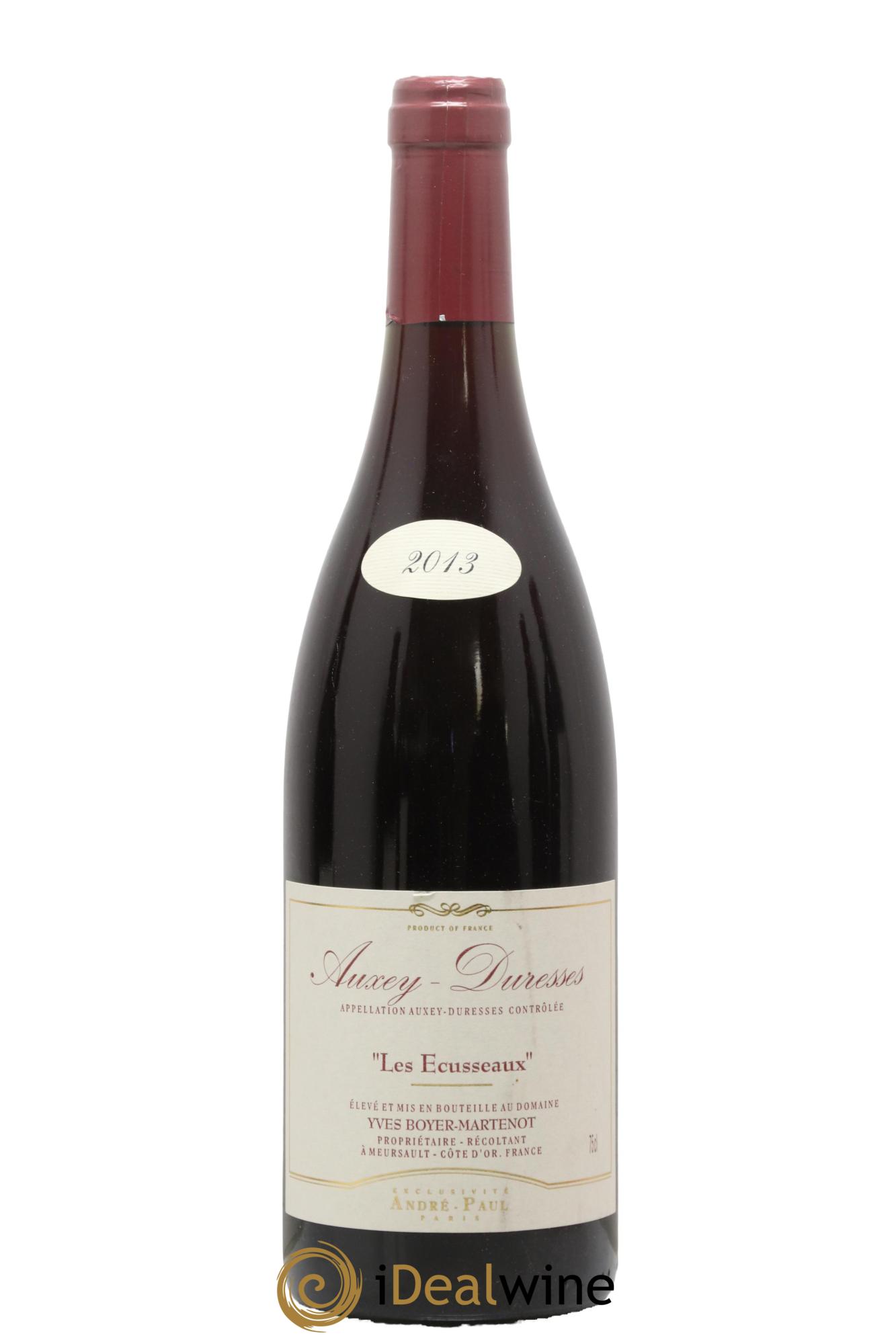 Auxey-Duresses Les Ecusseaux Domaine Boyer Martenot 2013 - Lot de 1 bouteille - 0