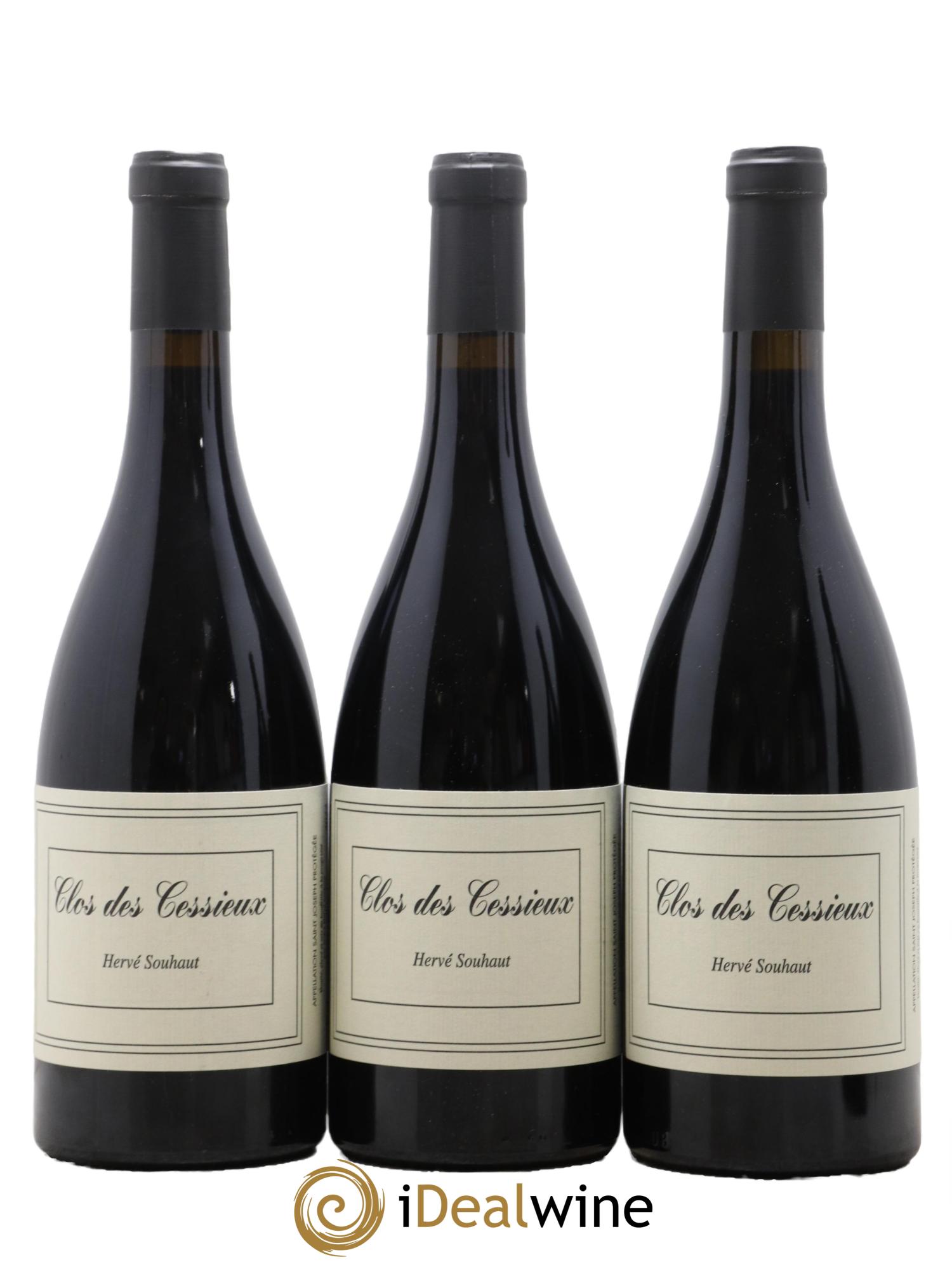 Saint-Joseph Clos des Cessieux Hervé Souhaut - Domaine Romaneaux-Destezet 2022 - Lot de 3 bouteilles - 0