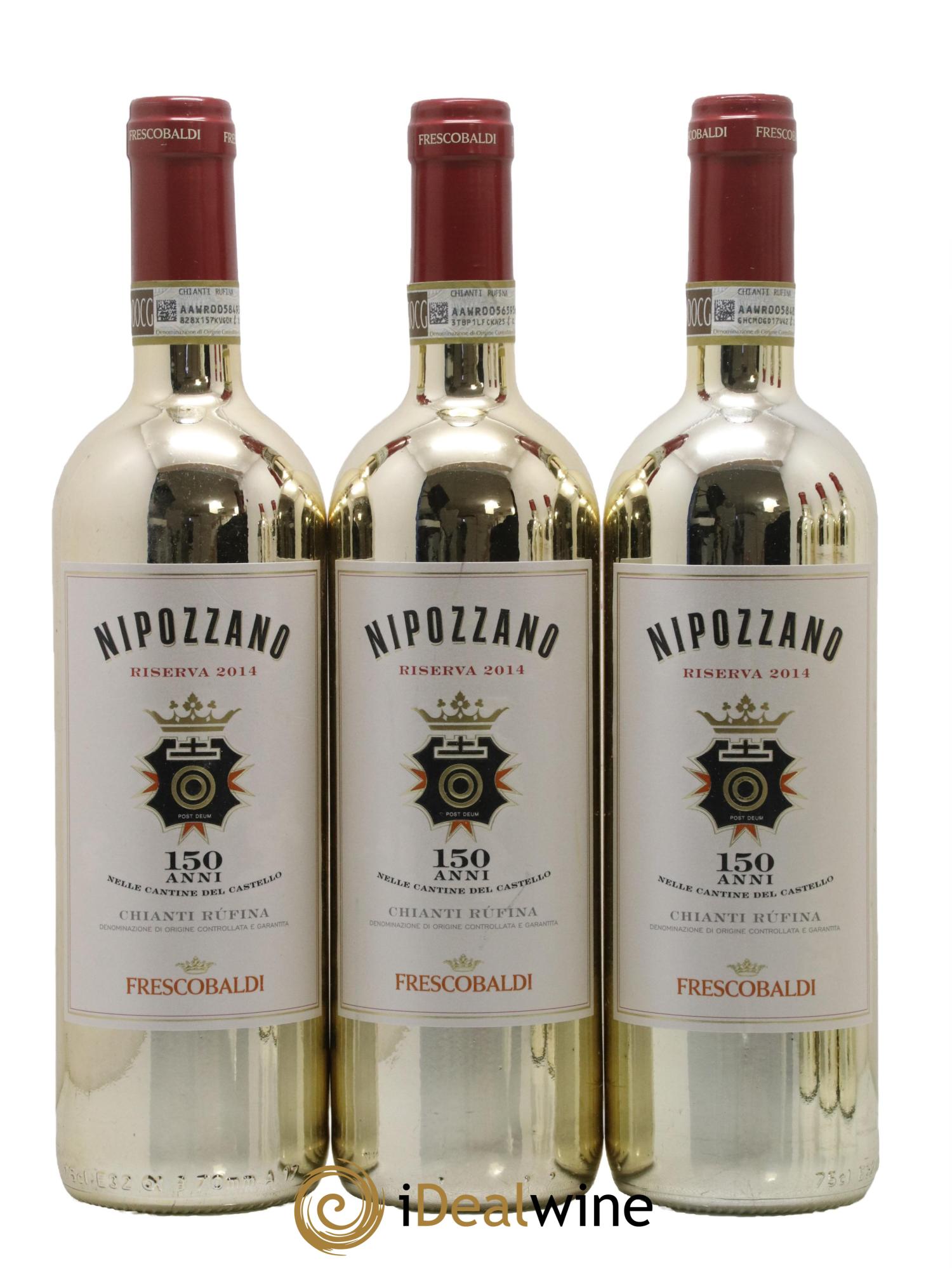 Chianti DOCG Ruffina Riserva Nipozzano 2014 - Lotto di 3 bottiglie - 0