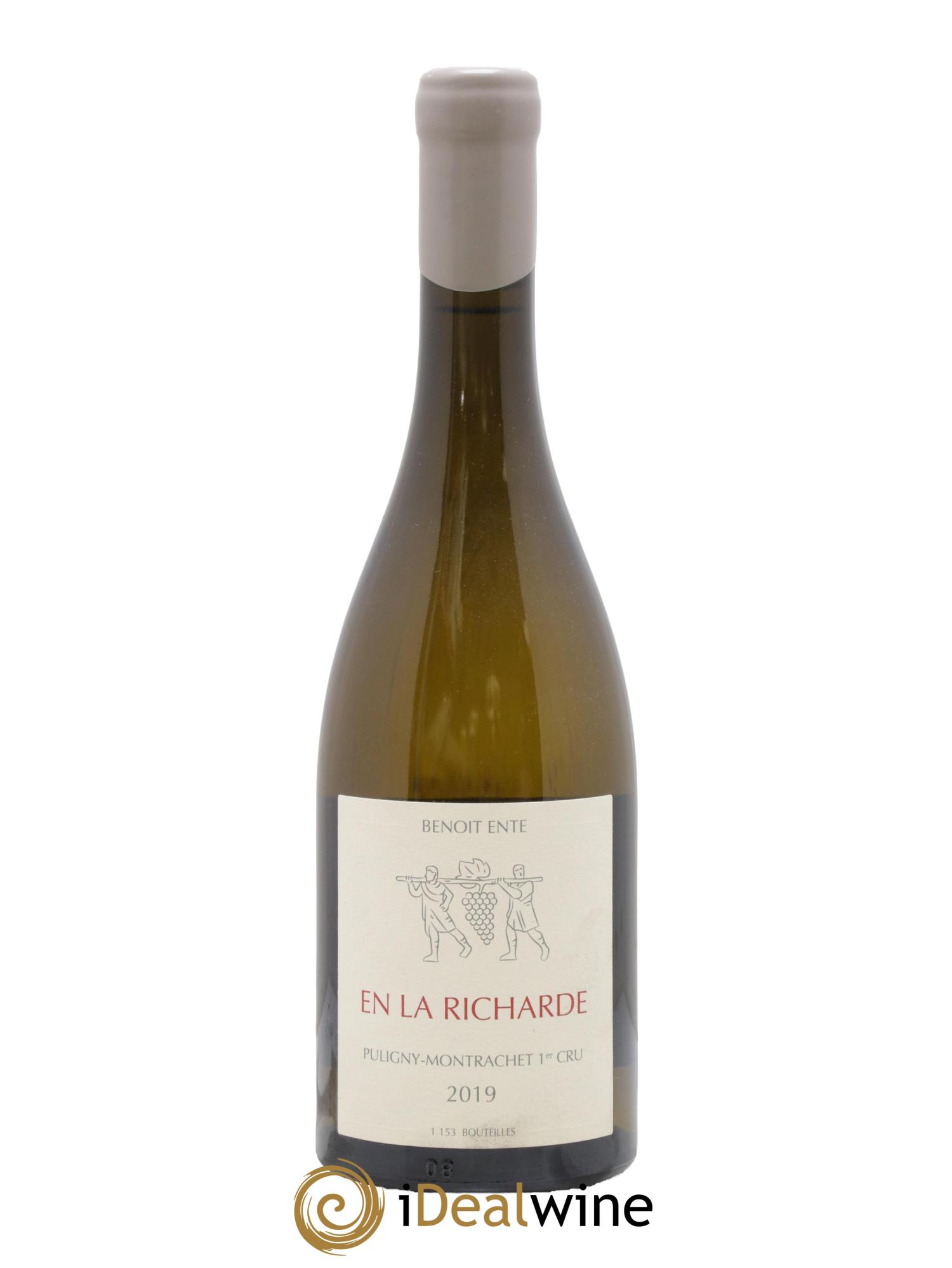 Puligny-Montrachet 1er Cru Folatières En la Richarde Benoit Ente 2019 - Lotto di 1 bottiglia - 0