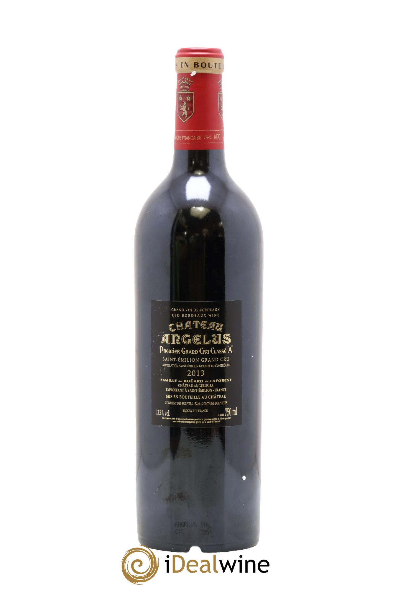 Château Angélus 1er Grand Cru Classé A 2013 - Posten von 1 Flasche - 1