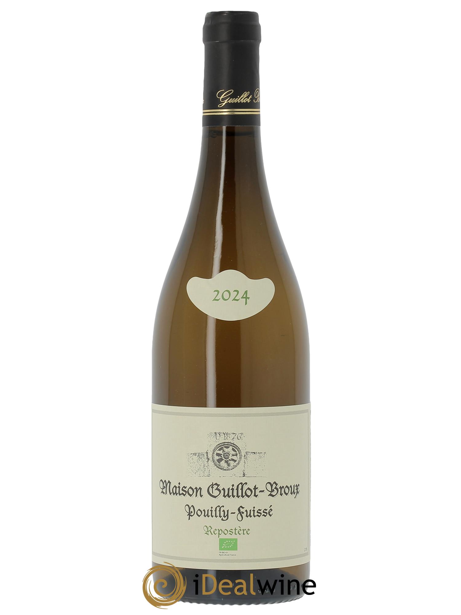 Pouilly-Fuissé Le Repostère Guillot-Broux (Maison) 2024 - Lotto di 1 bottiglia - 0