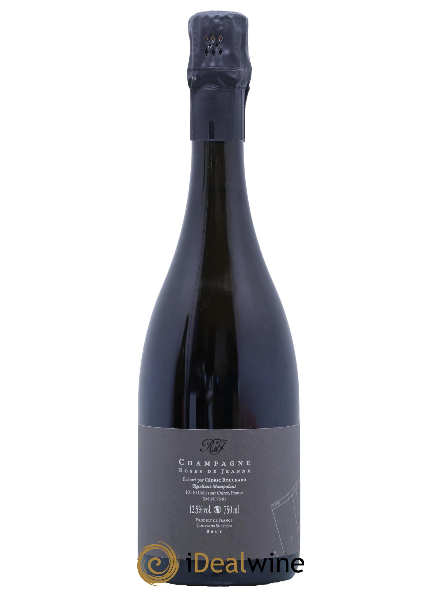 Roses de Jeanne Côte de Val Vilaine Blanc de Noirs Cédric Bouchard 2020 - Lot of 1 bottle - 1