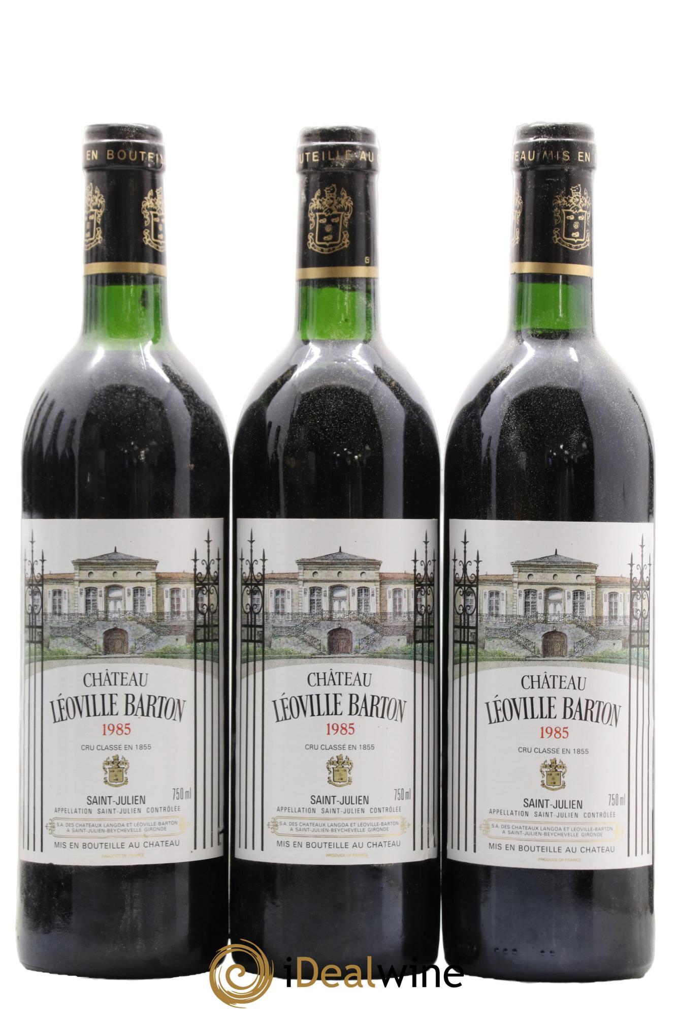 Château Léoville Barton 2ème Grand Cru Classé 1985 - Lot de 12 bouteilles - 2