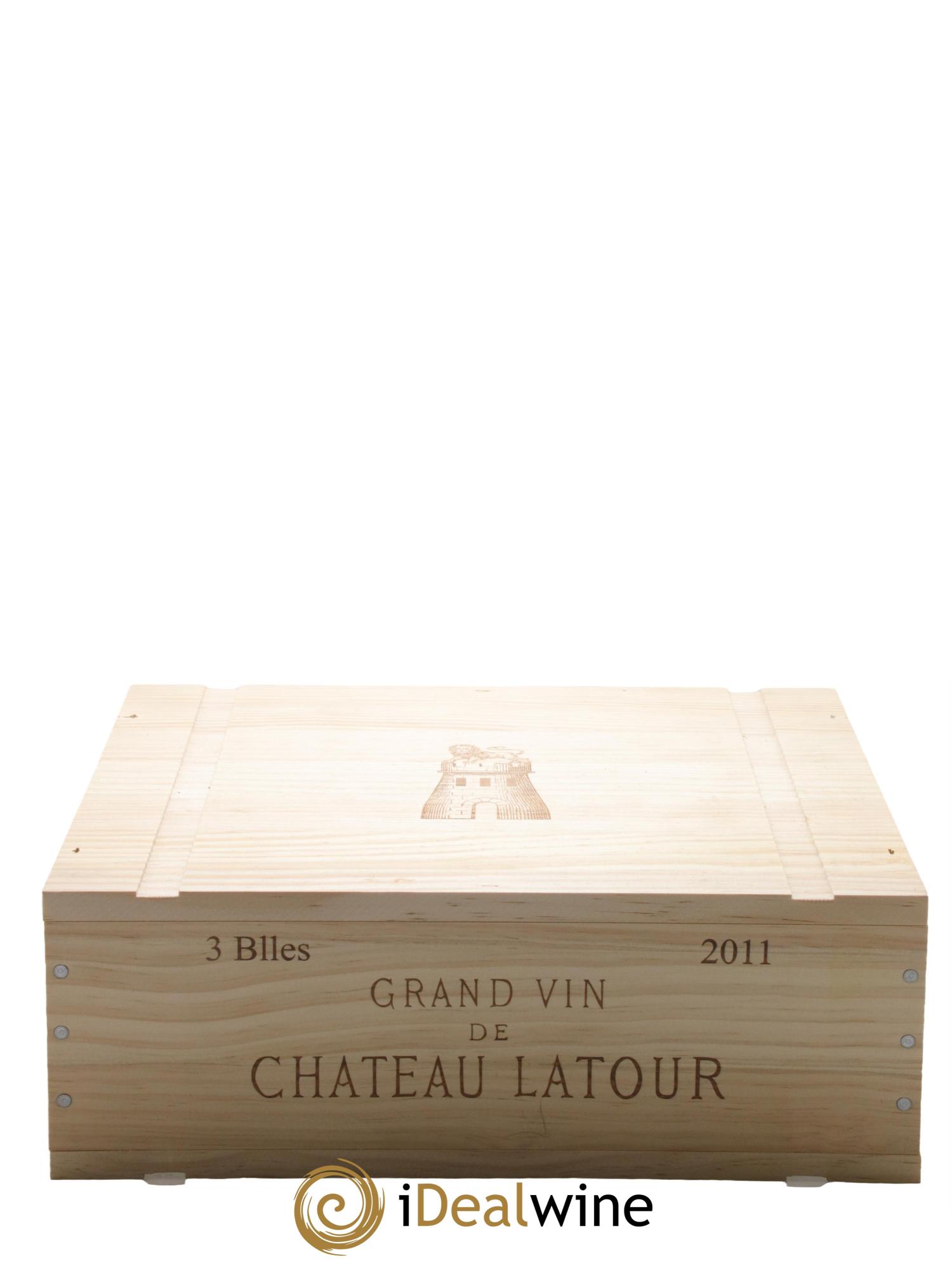 Château Latour 1er Grand Cru Classé 2011 - Lot de 3 bouteilles - 3