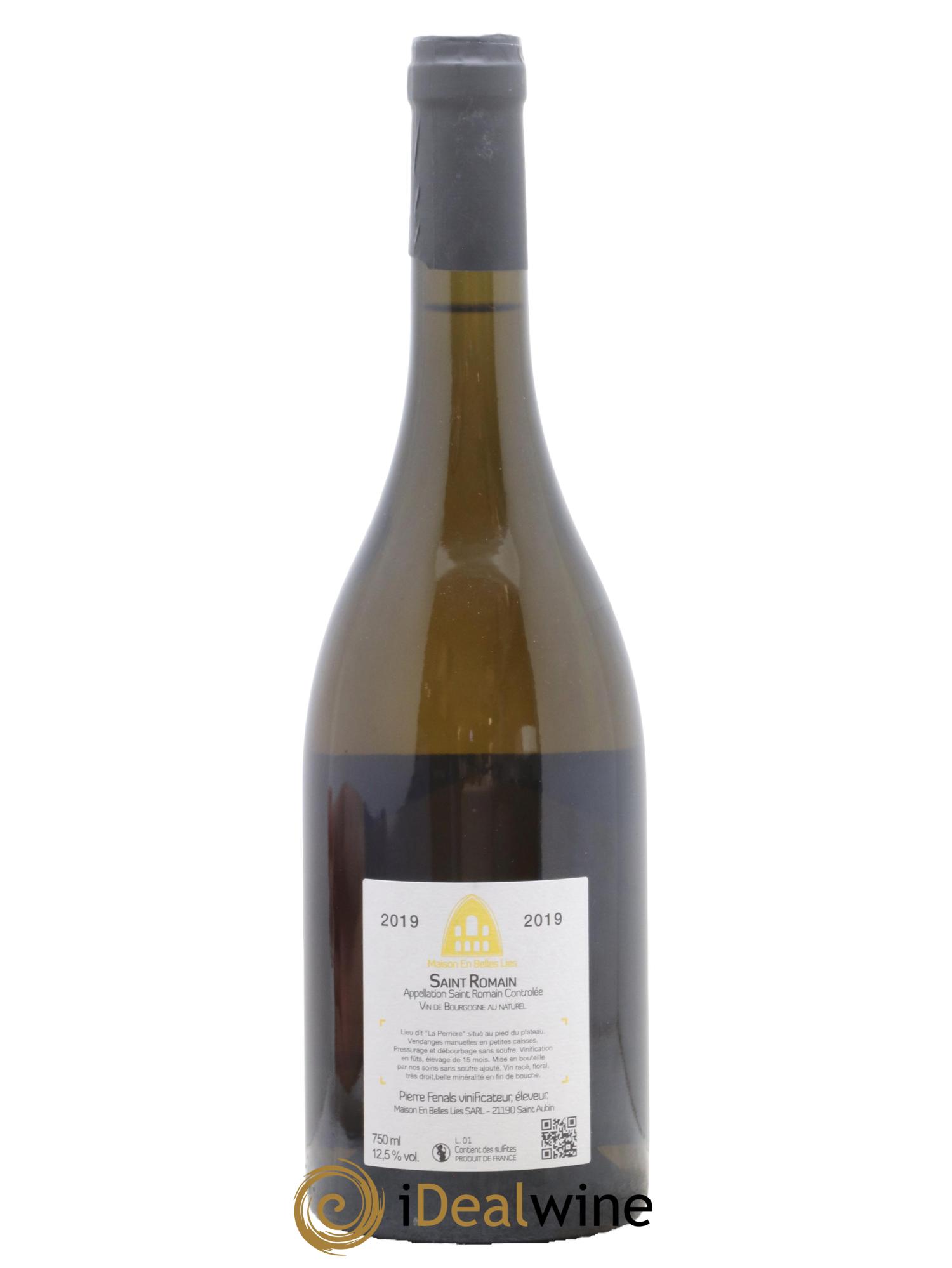 Saint-Romain Maison En Belles Lies 2019 - Lot de 1 bouteille - 1