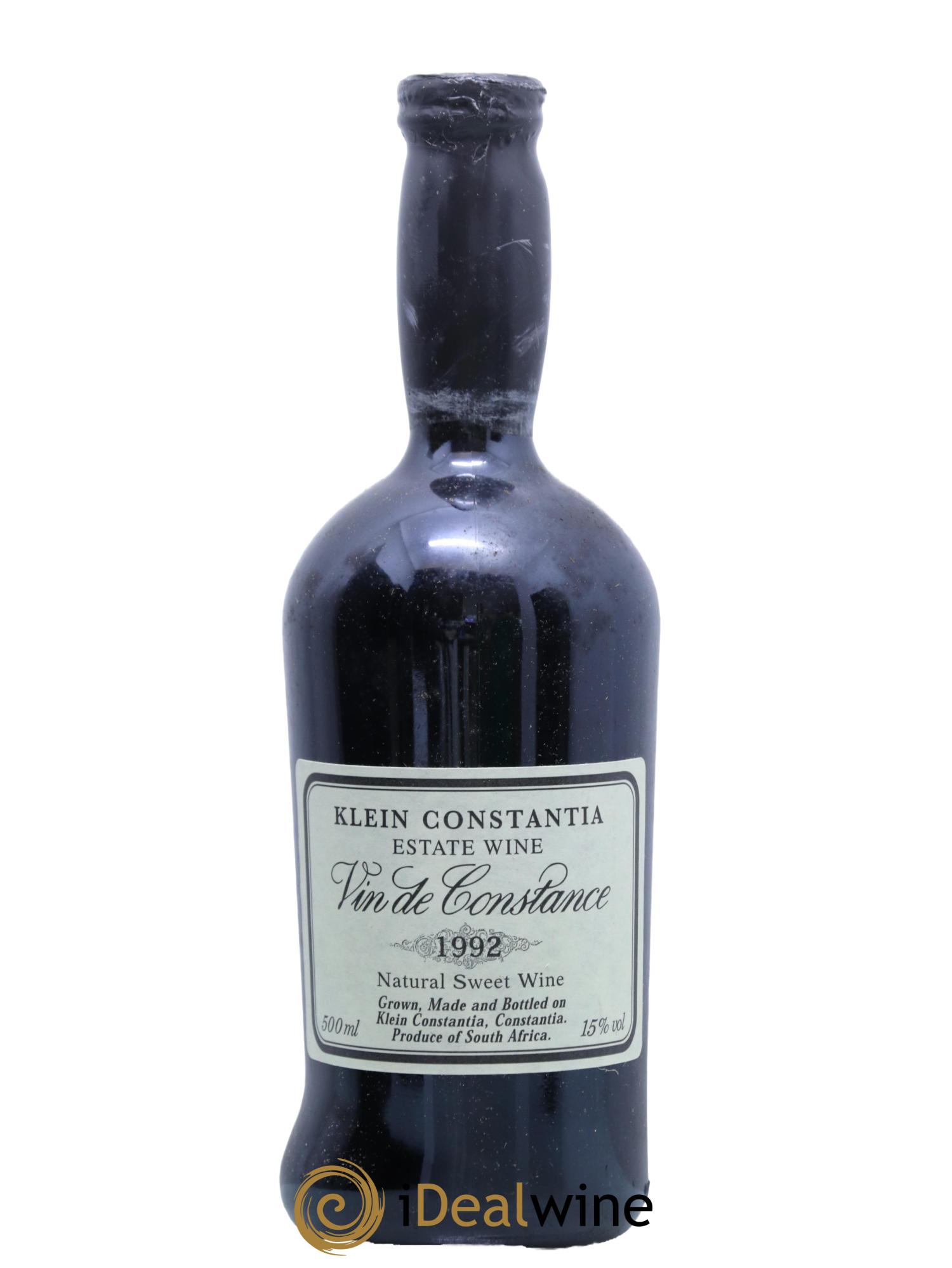 Vin de Constance Klein Constantia L. Jooste 1992 - Lot de 1 format 50cl - 1