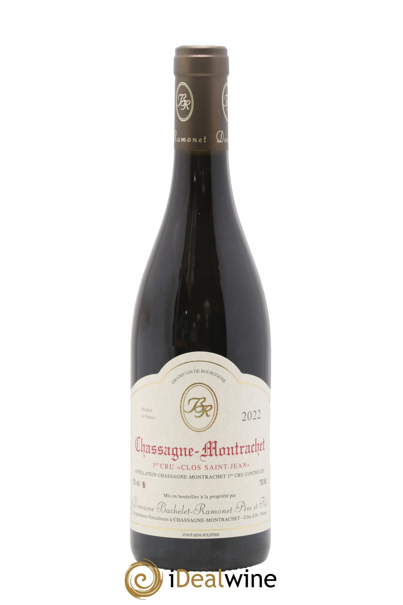Chassagne-Montrachet 1er Cru Clos Saint-Jean Bachelet-Ramonet (Domaine) 2022 - Lot de 1 bouteille - 0
