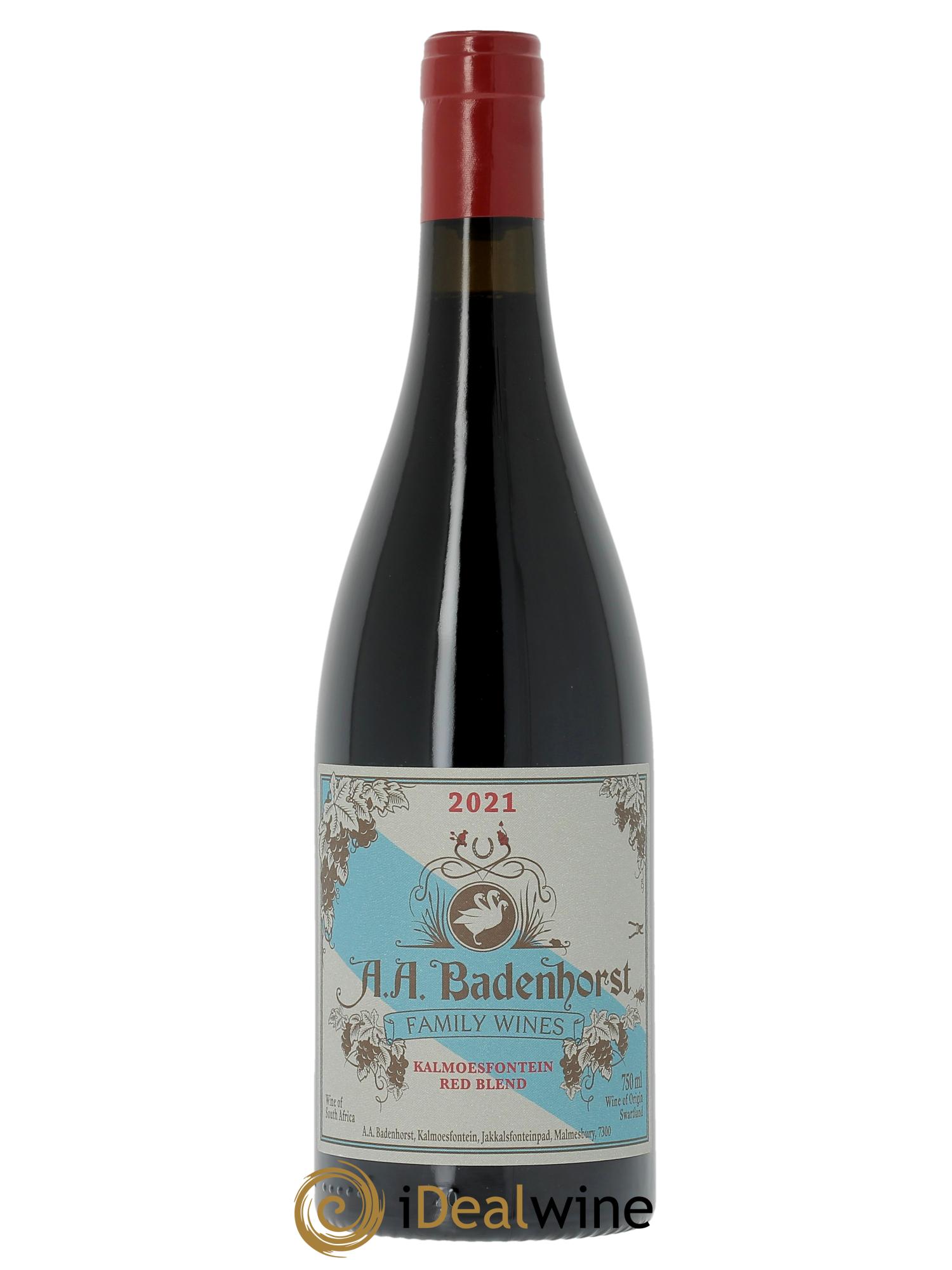 Swartland AA. Badenhorst Family Wines Badenhorst Family Red 2021 - Lot de 1 bouteille - 0