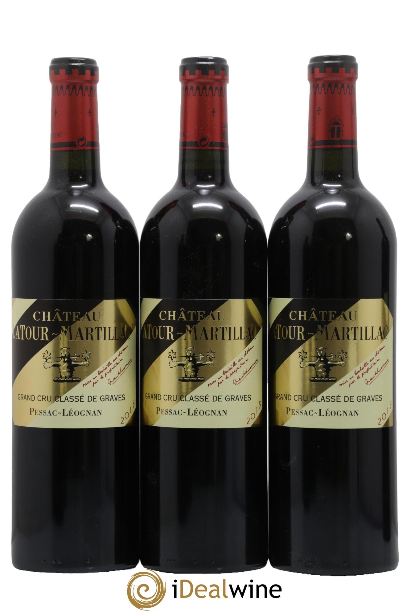 Château Latour-Martillac Cru Classé de Graves 2015 - Lot de 6 bouteilles - 1
