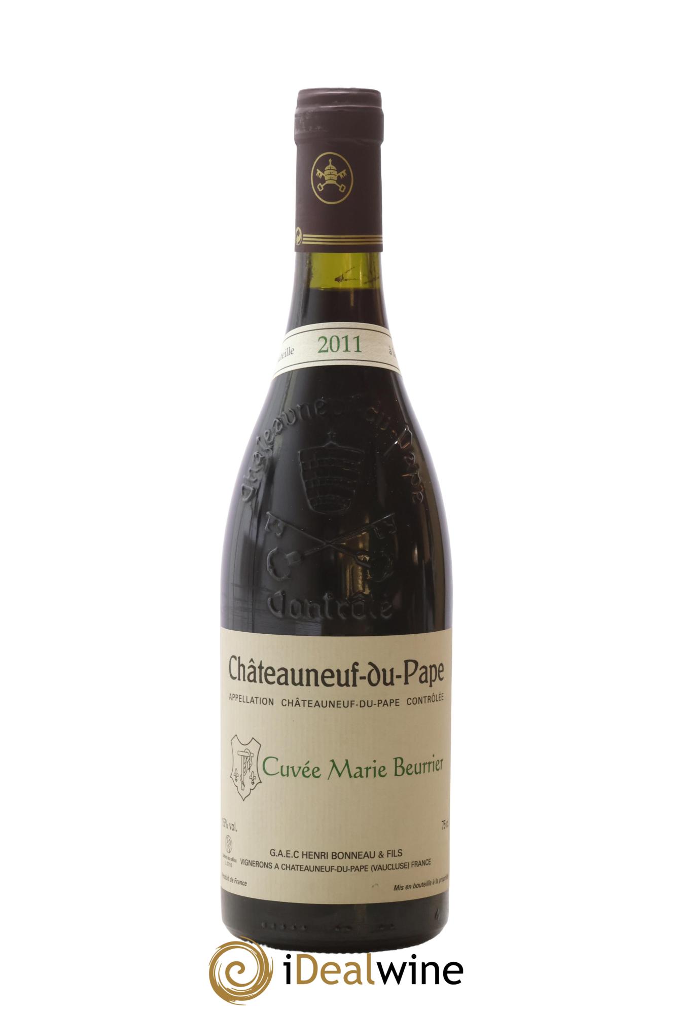 Châteauneuf-du-Pape Marie Beurrier Henri Bonneau & Fils 2011 - Lot de 1 bouteille - 0