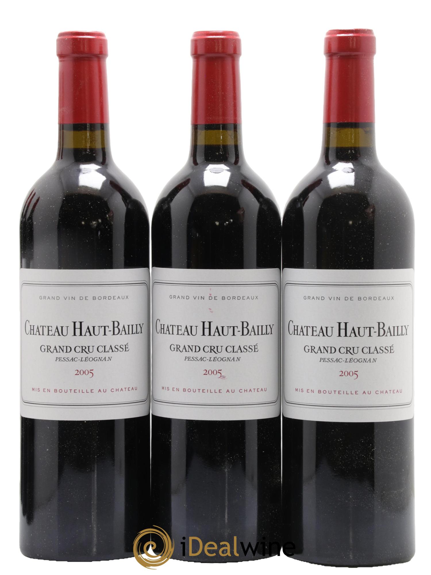 Château Haut-Bailly Cru Classé de Graves 2005 - Lot de 12 bouteilles - 3