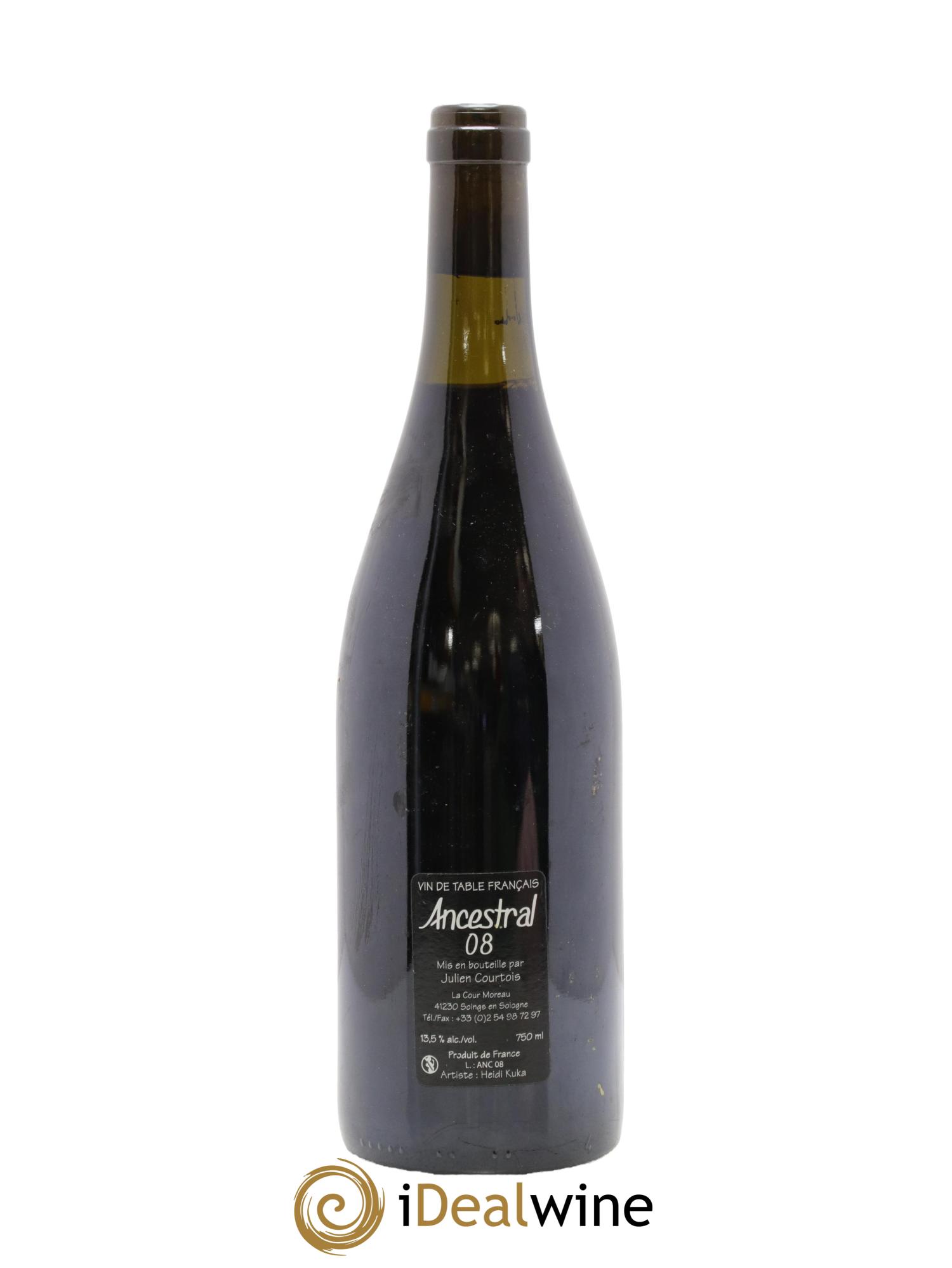 Vin de France L'Ancestral Julien Courtois 2008 - Lot de 1 bouteille - 1