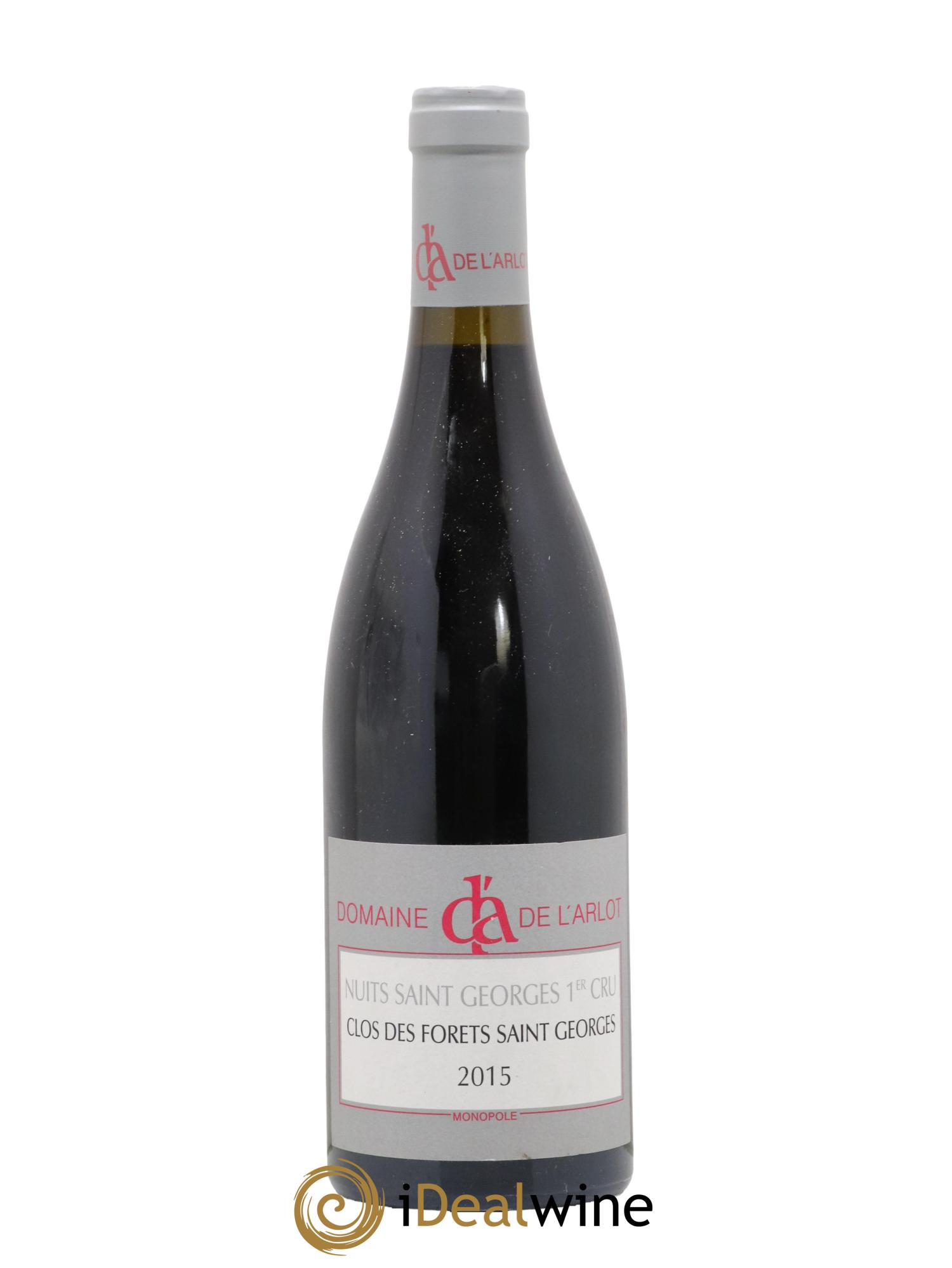 Nuits-Saint-Georges 1er Cru Clos des Forêts Saint-Georges Domaine de l'Arlot 2015 - Lot de 1 bouteille - 0