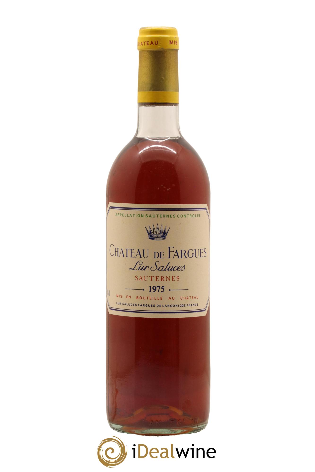 Château de Fargues 1975 - Posten von 1 Flasche - 0