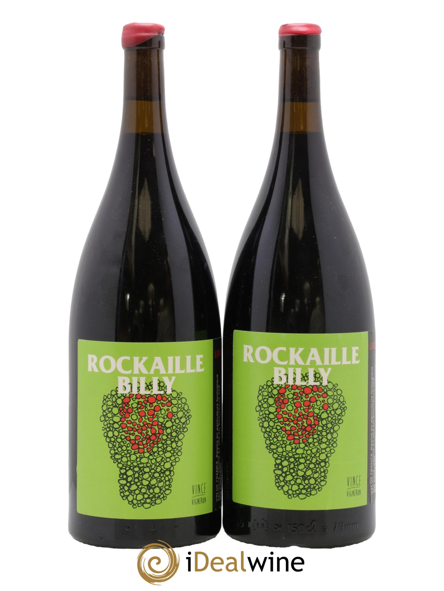 Vin de France Rockaille Billy No Control Vincent Marie 2018 - Lotto di 2 magnum - 0