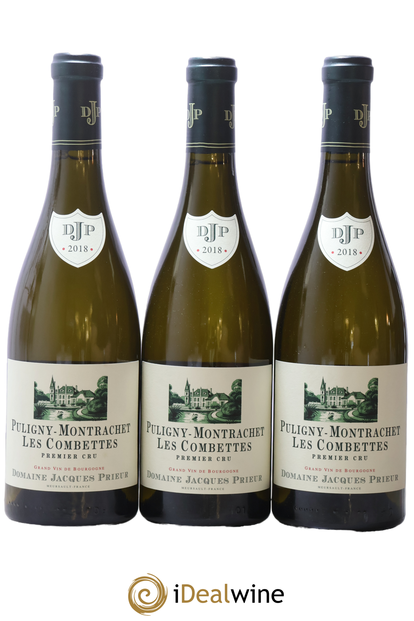 Puligny-Montrachet 1er Cru Les Combettes Jacques Prieur (Domaine) 2018 - Lot de 3 bouteilles - 0
